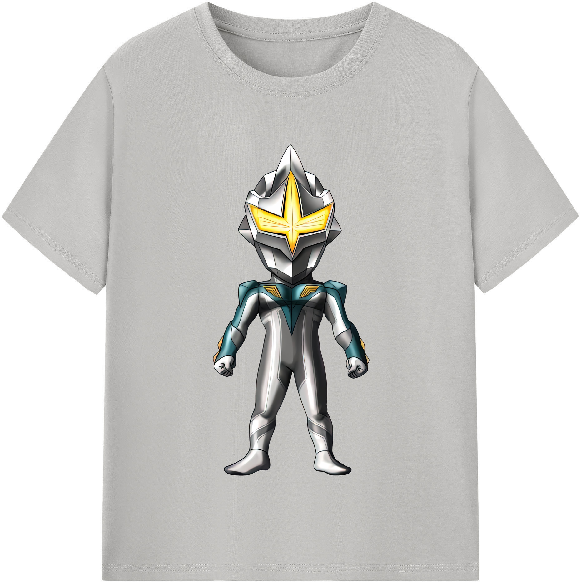 （画像用） ウルトラマン Ultraman レディースカジュアルプリントTシャツ（綿100％）