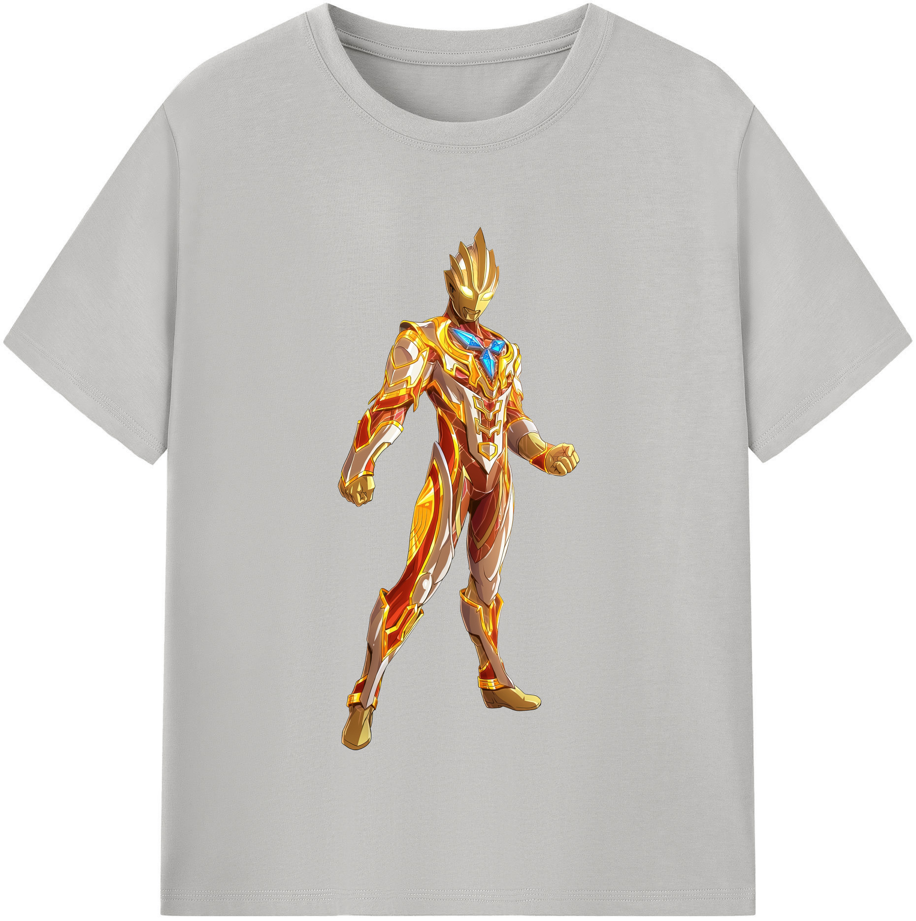 （画像用） ウルトラマン Ultraman レディースカジュアルプリントTシャツ（綿100％）