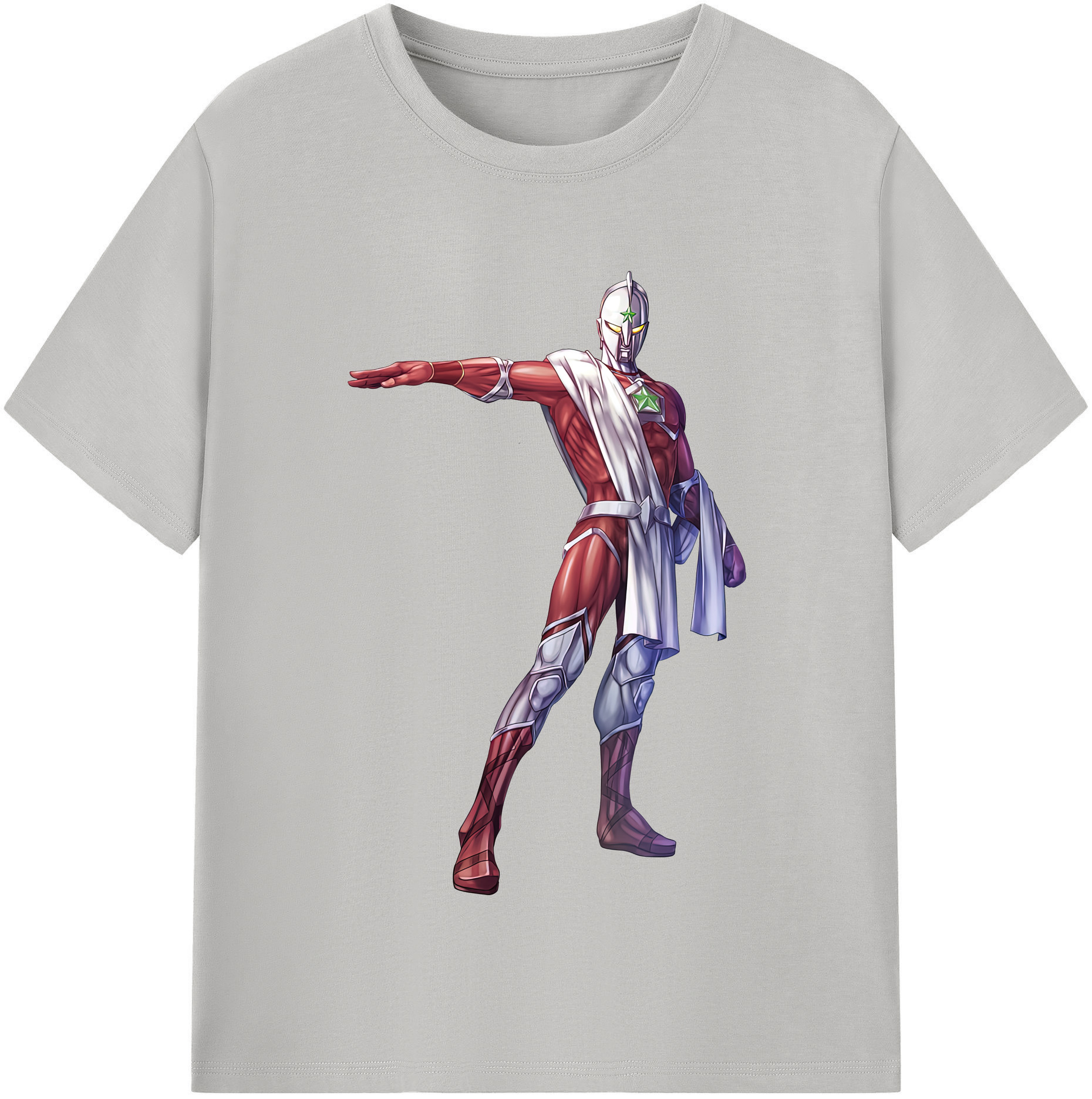 （画像用） ウルトラマン Ultraman レディースカジュアルプリントTシャツ（綿100％）