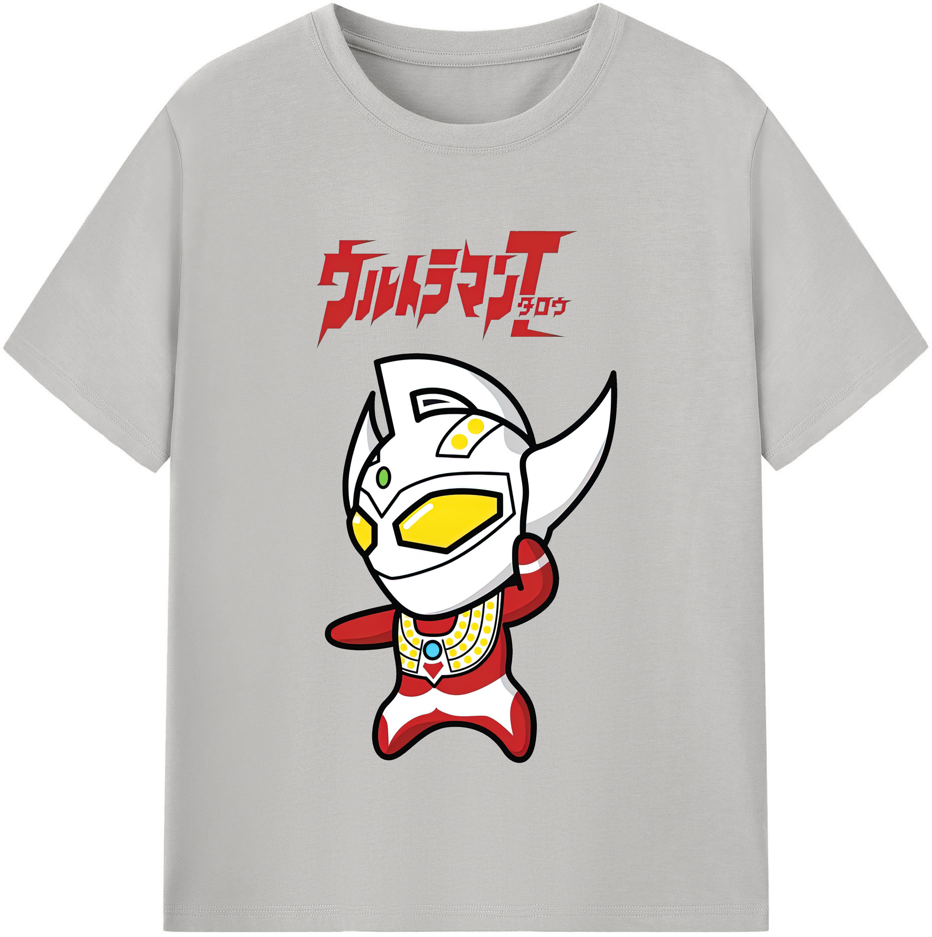 （画像用） ウルトラマン Ultraman レディースカジュアルプリントTシャツ（綿100％）