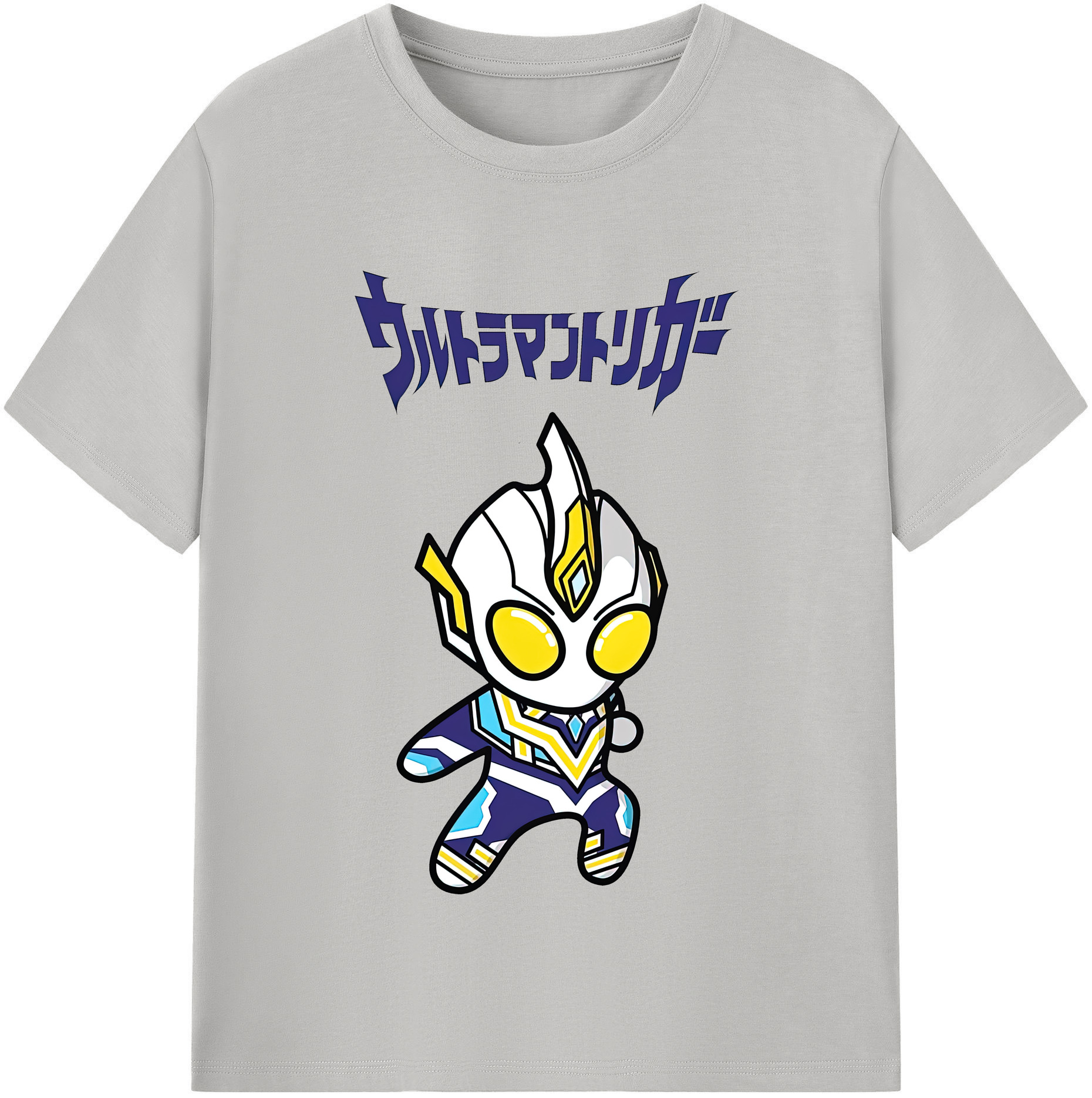 （画像用） ウルトラマン Ultraman レディースカジュアルプリントTシャツ（綿100％）