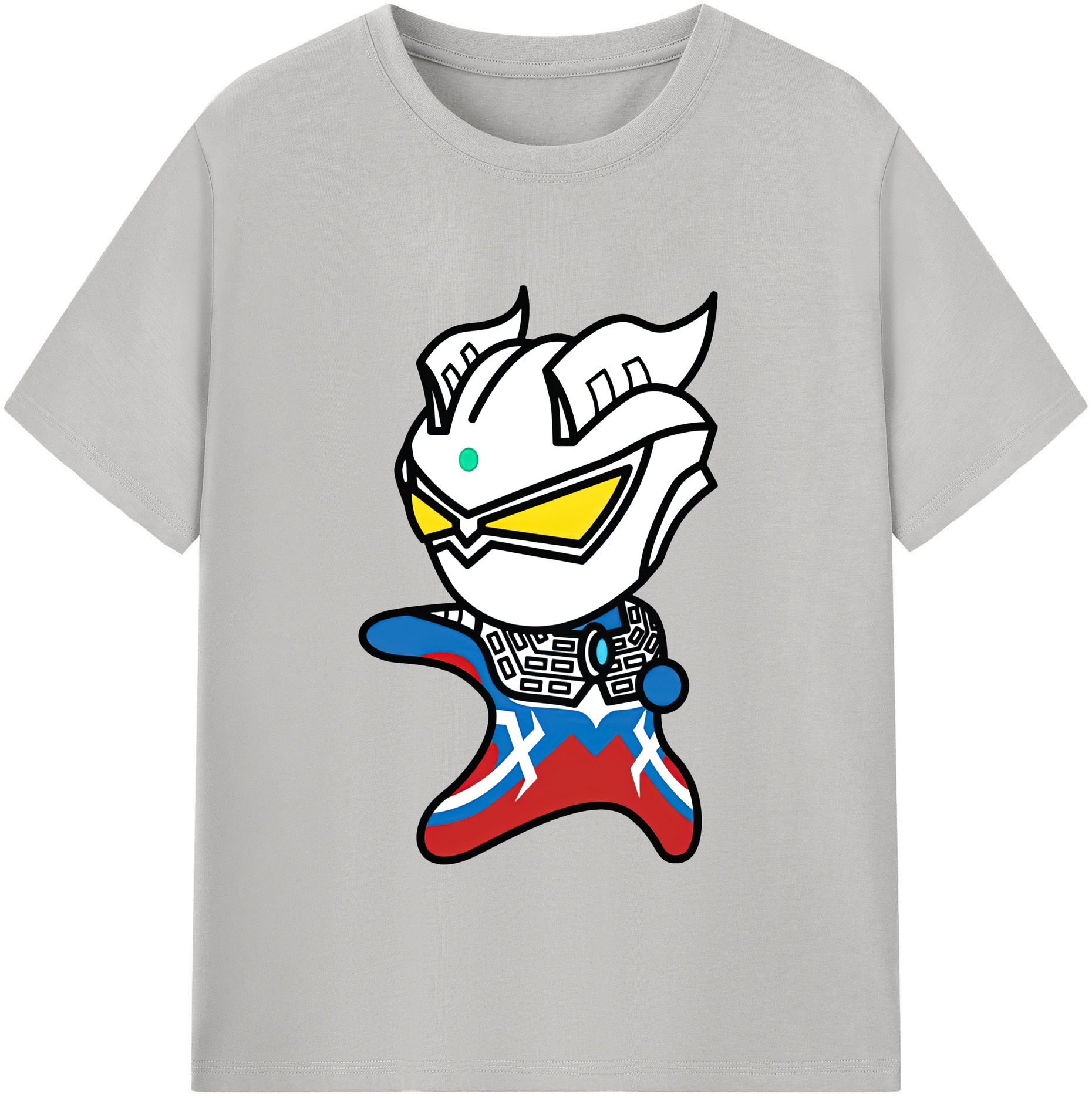 （画像用） ウルトラマン Ultraman レディースカジュアルプリントTシャツ（綿100％）