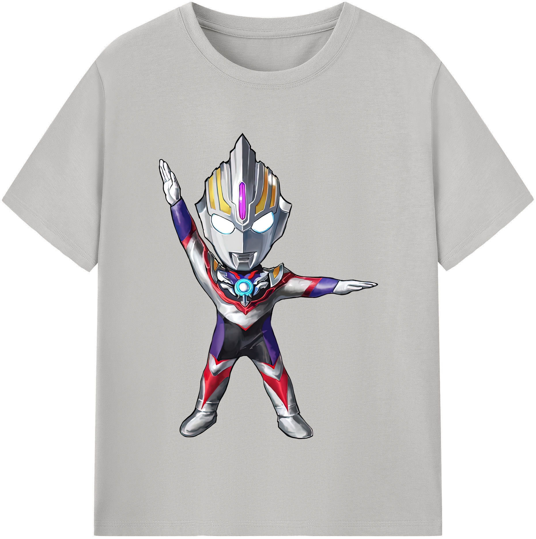 （画像用） ウルトラマン Ultraman レディースカジュアルプリントTシャツ（綿100％）