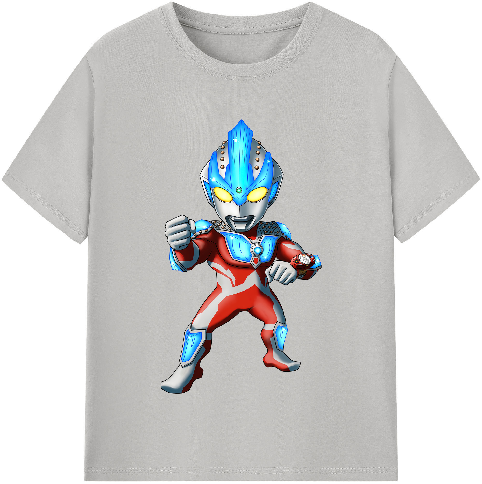 （画像用） ウルトラマン Ultraman レディースカジュアルプリントTシャツ（綿100％）