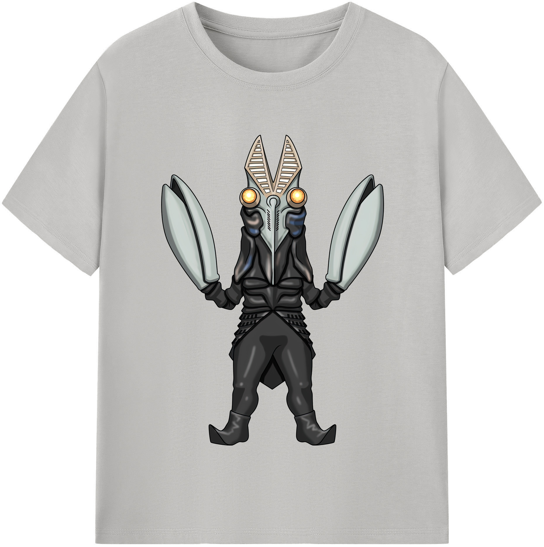 （画像用） ウルトラマン Ultraman レディースカジュアルプリントTシャツ（綿100％）