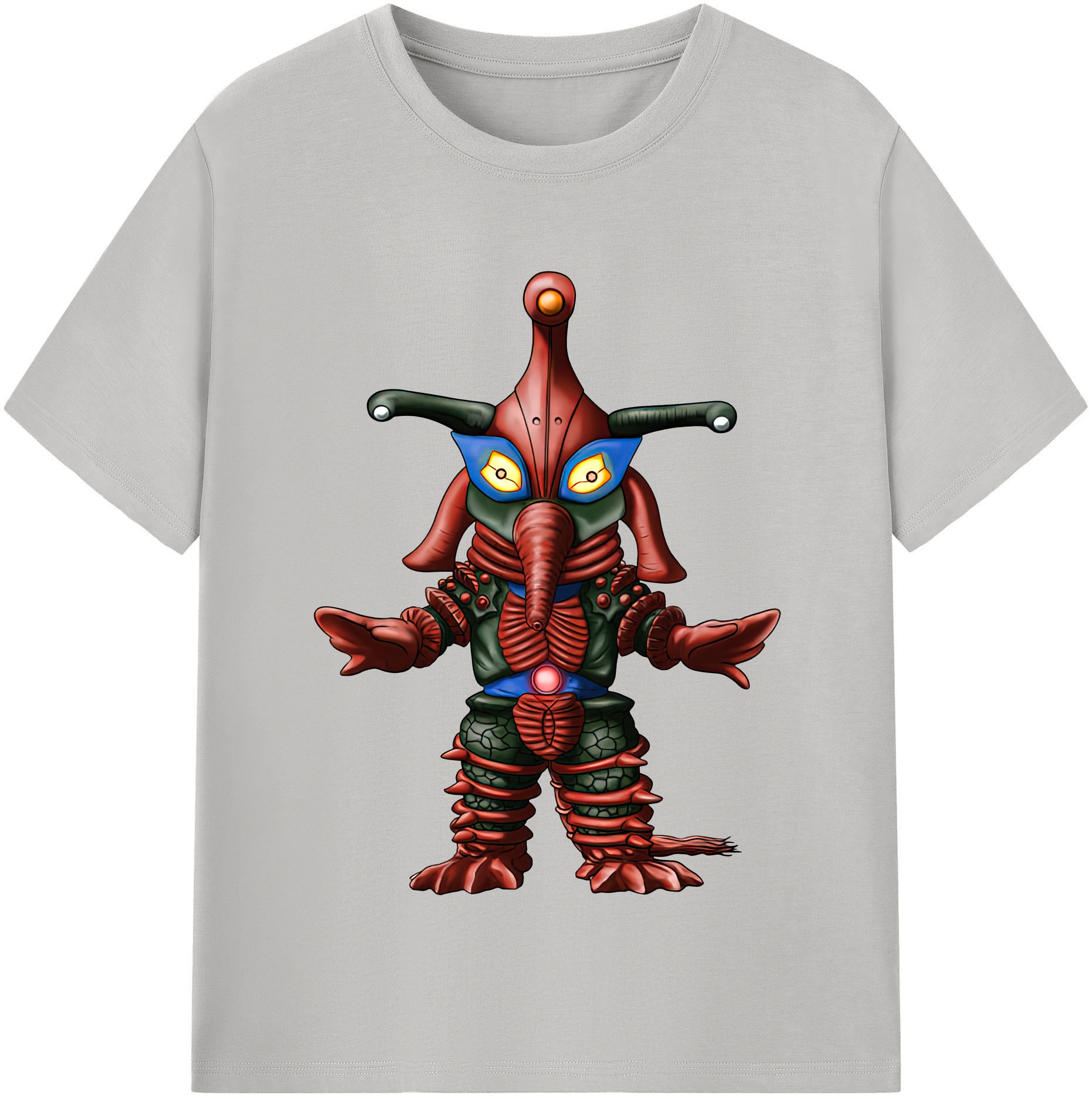 （画像用） ウルトラマン Ultraman レディースカジュアルプリントTシャツ（綿100％）