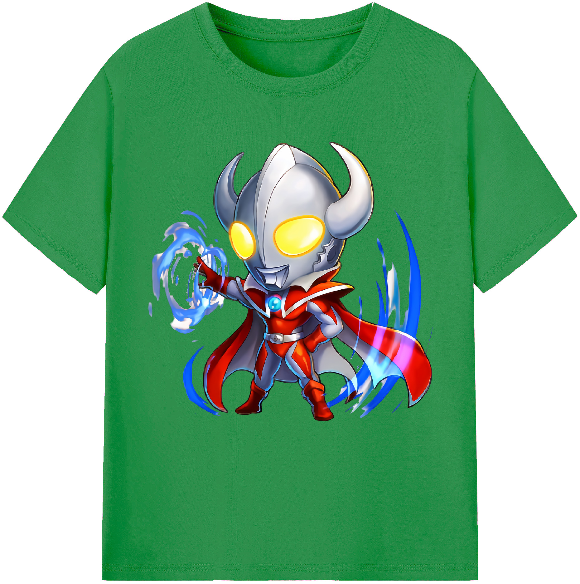 （画像用） ウルトラマン Ultraman レディースカジュアルプリントTシャツ（綿100％）