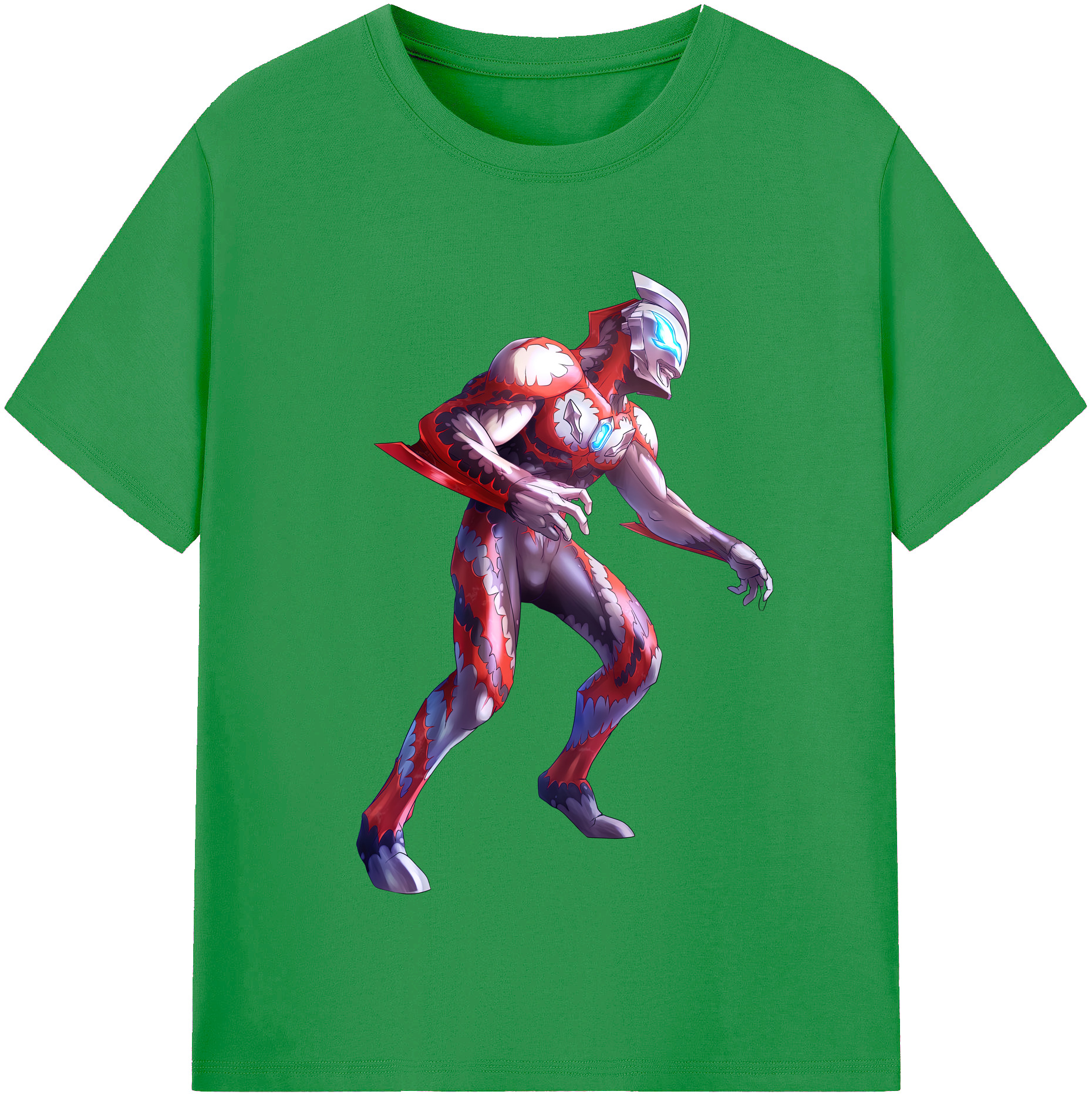 （画像用） ウルトラマン Ultraman レディースカジュアルプリントTシャツ（綿100％）