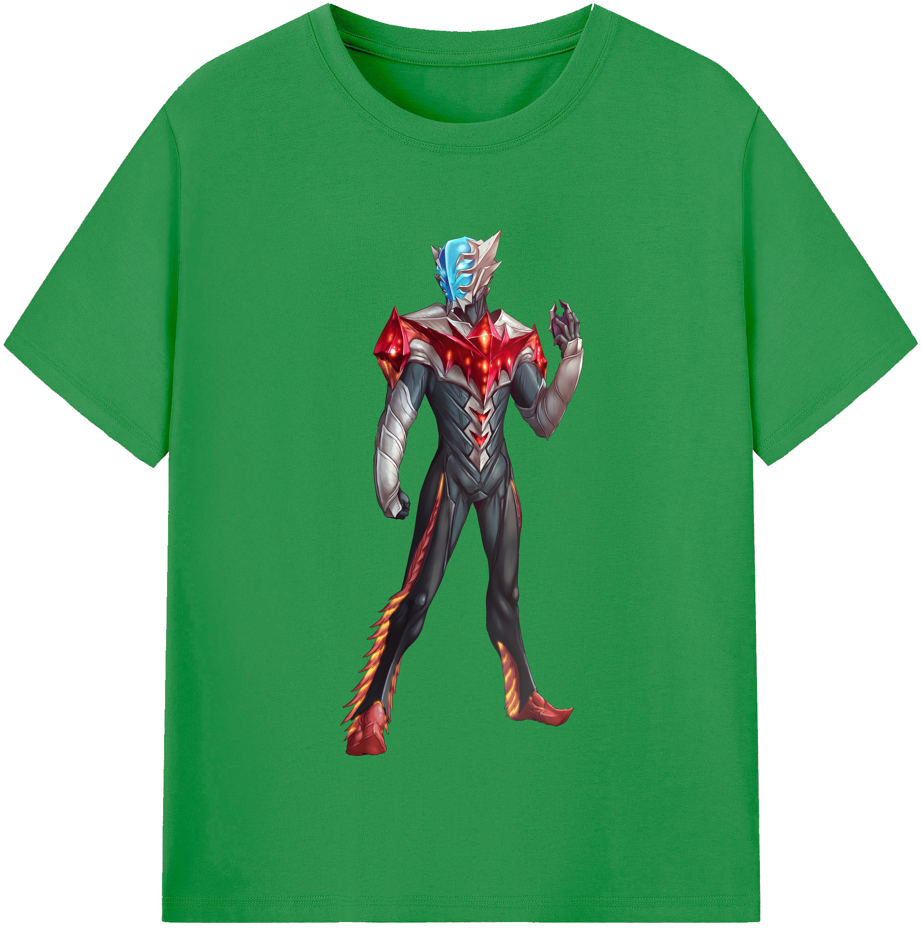 （画像用） ウルトラマン Ultraman レディースカジュアルプリントTシャツ（綿100％）