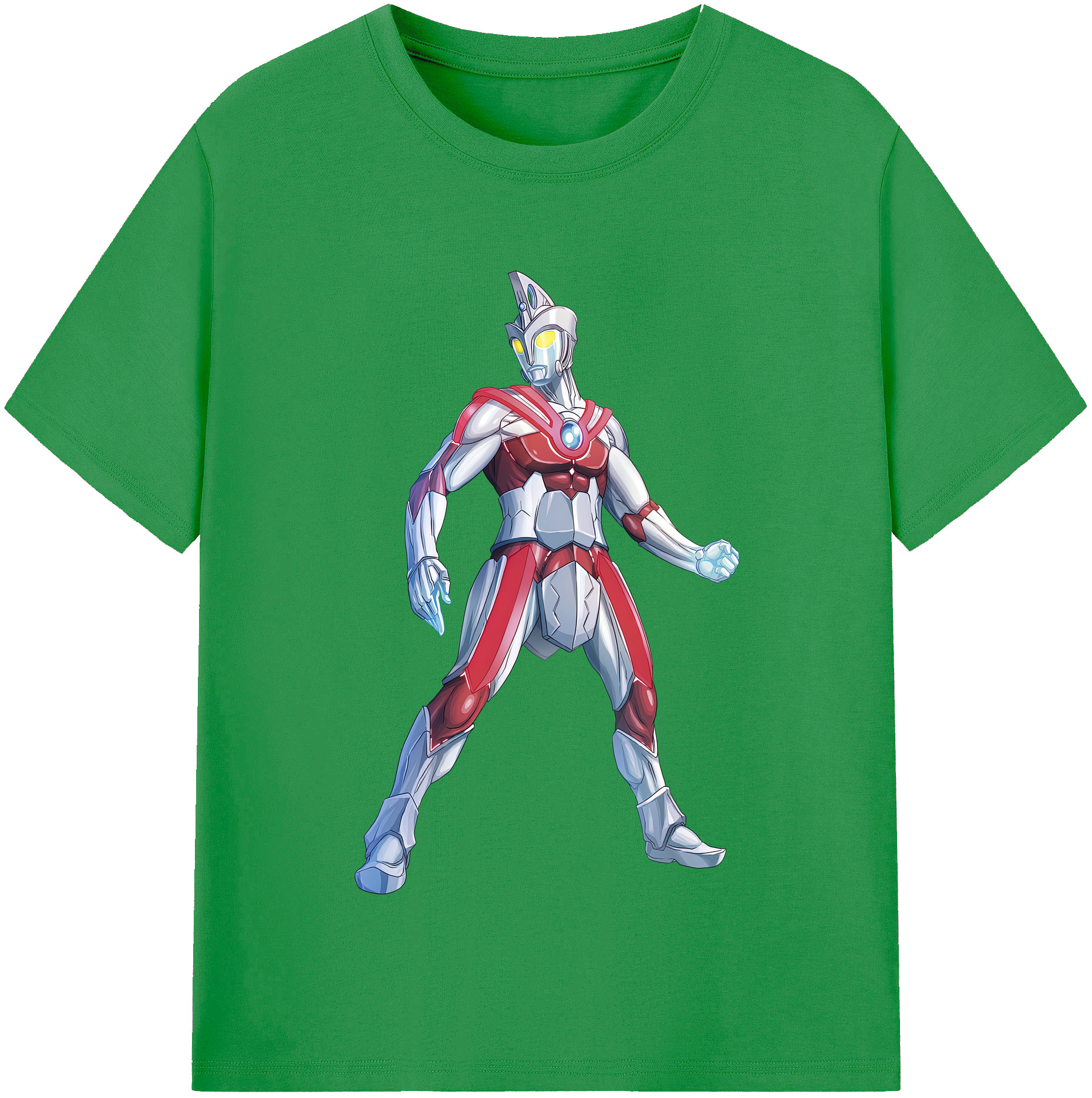 （画像用） ウルトラマン Ultraman レディースカジュアルプリントTシャツ（綿100％）