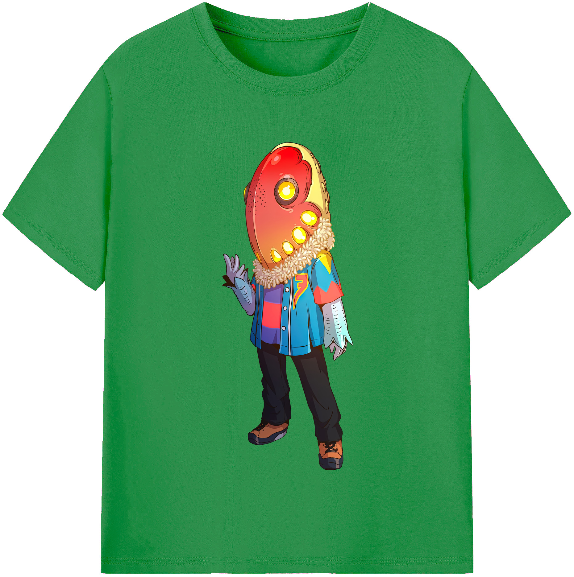 （画像用） ウルトラマン Ultraman レディースカジュアルプリントTシャツ（綿100％）