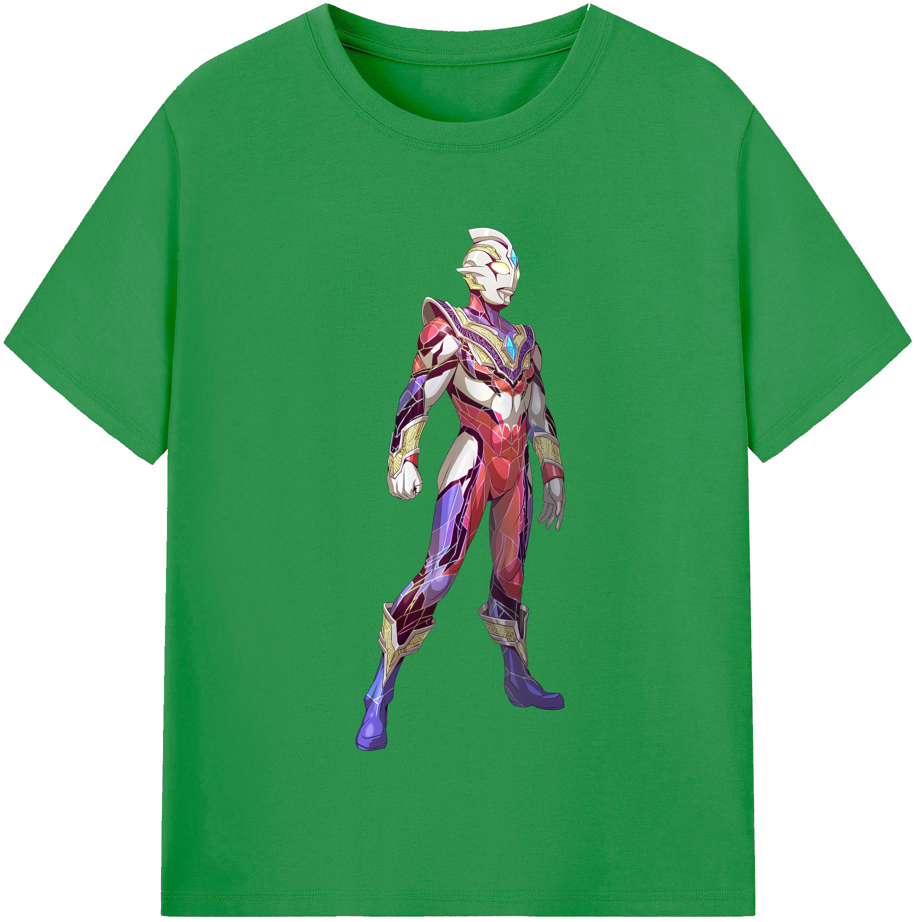 （画像用） ウルトラマン Ultraman レディースカジュアルプリントTシャツ（綿100％）