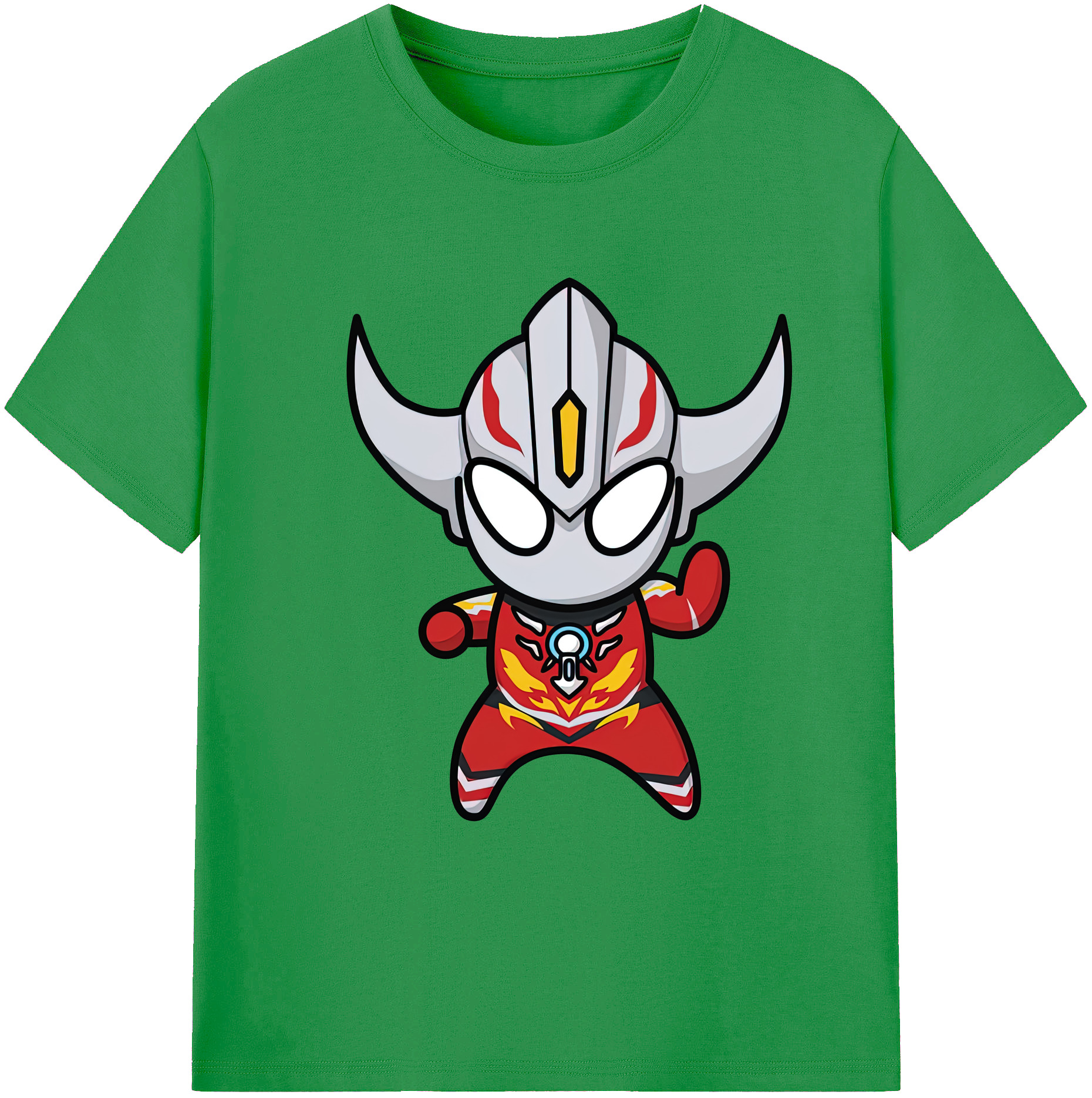 （画像用） ウルトラマン Ultraman レディースカジュアルプリントTシャツ（綿100％）
