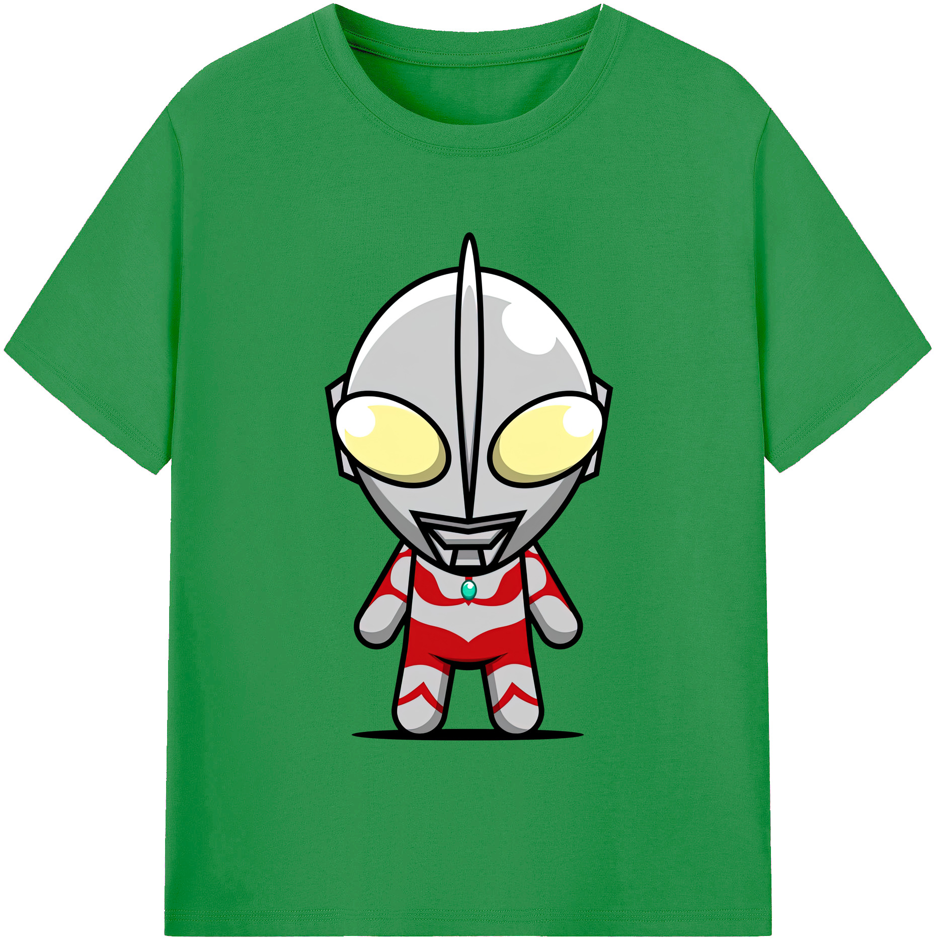 （画像用） ウルトラマン Ultraman レディースカジュアルプリントTシャツ（綿100％）