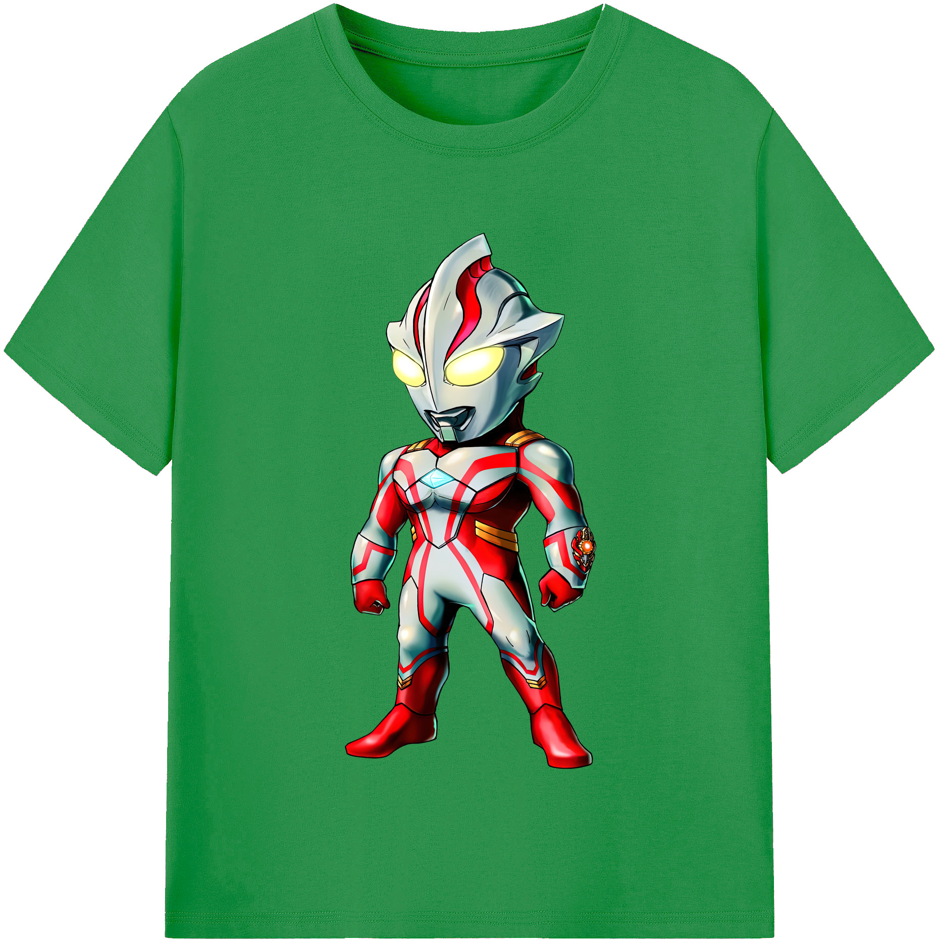 （画像用） ウルトラマン Ultraman レディースカジュアルプリントTシャツ（綿100％）