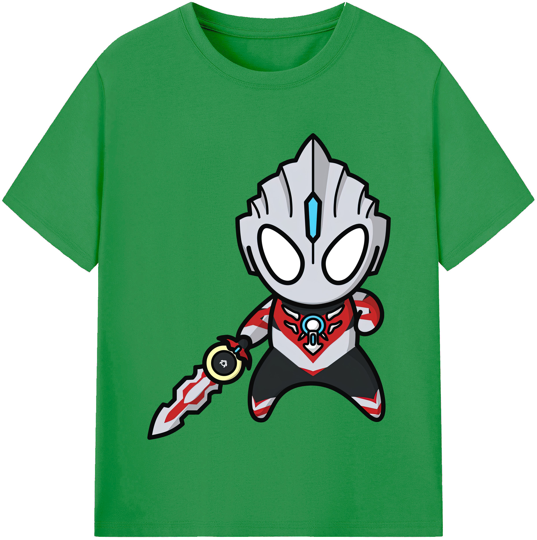 （画像用） ウルトラマン Ultraman レディースカジュアルプリントTシャツ（綿100％）
