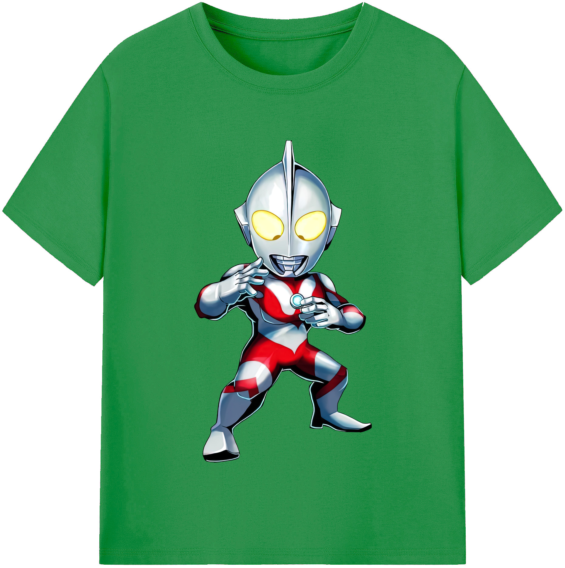 （画像用） ウルトラマン Ultraman レディースカジュアルプリントTシャツ（綿100％）