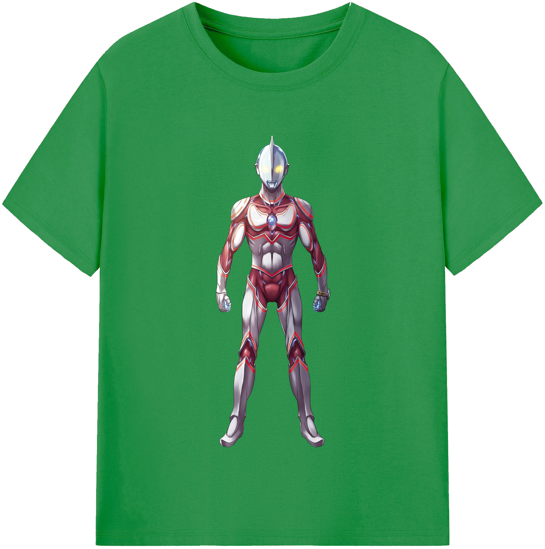 （画像用） ウルトラマン Ultraman レディースカジュアルプリントTシャツ（綿100％）