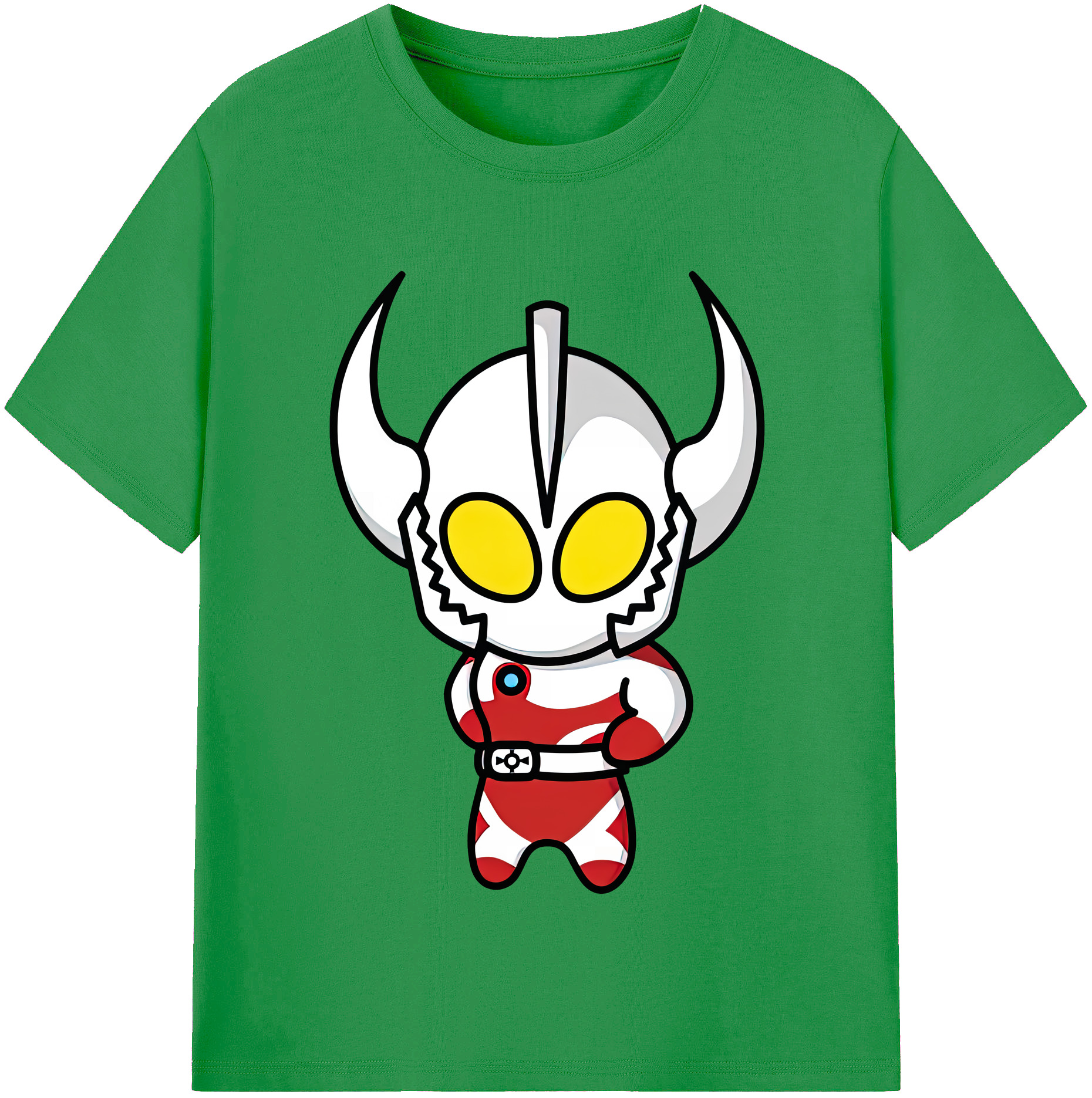 （画像用） ウルトラマン Ultraman レディースカジュアルプリントTシャツ（綿100％）