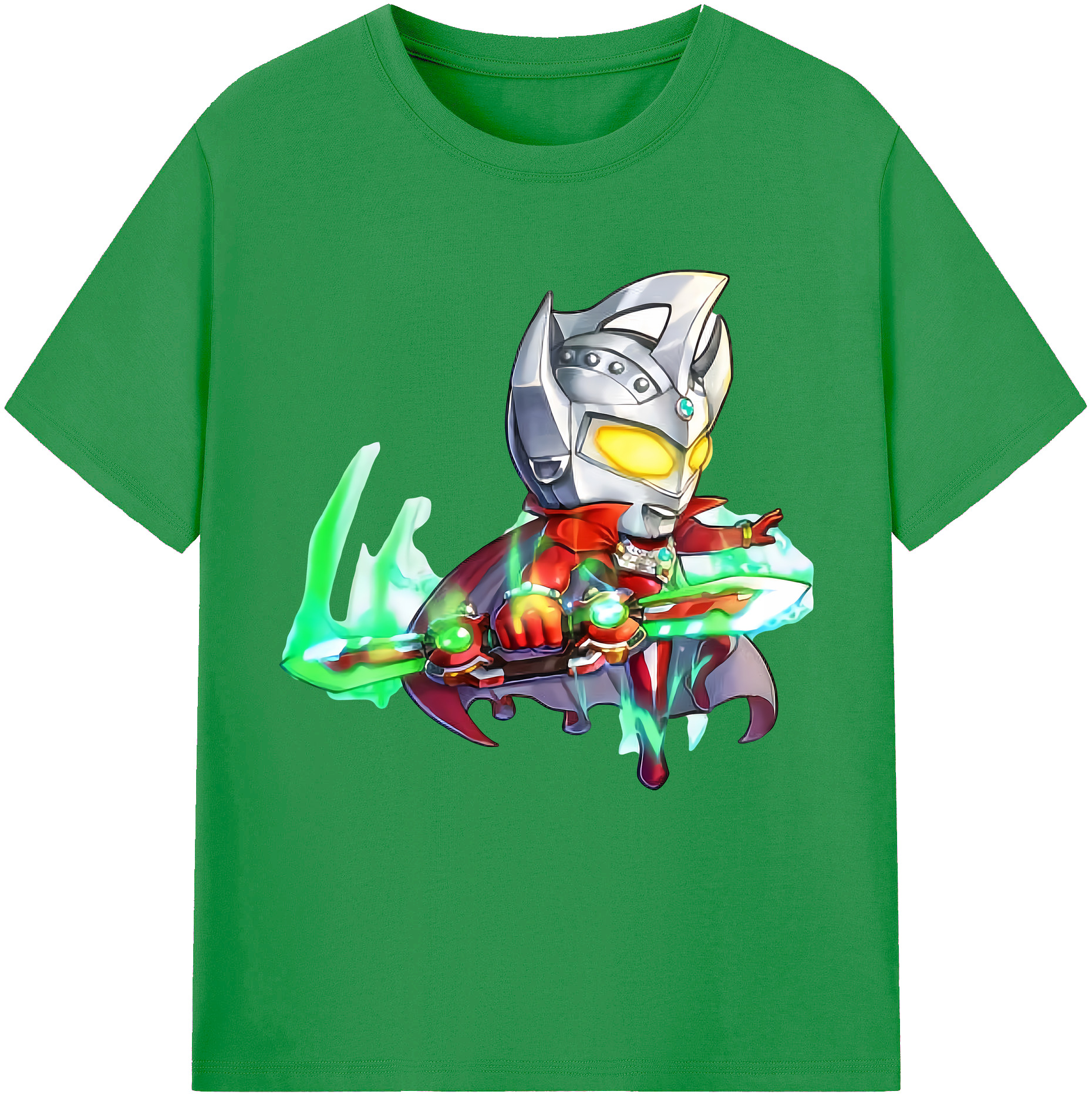 （画像用） ウルトラマン Ultraman レディースカジュアルプリントTシャツ（綿100％）