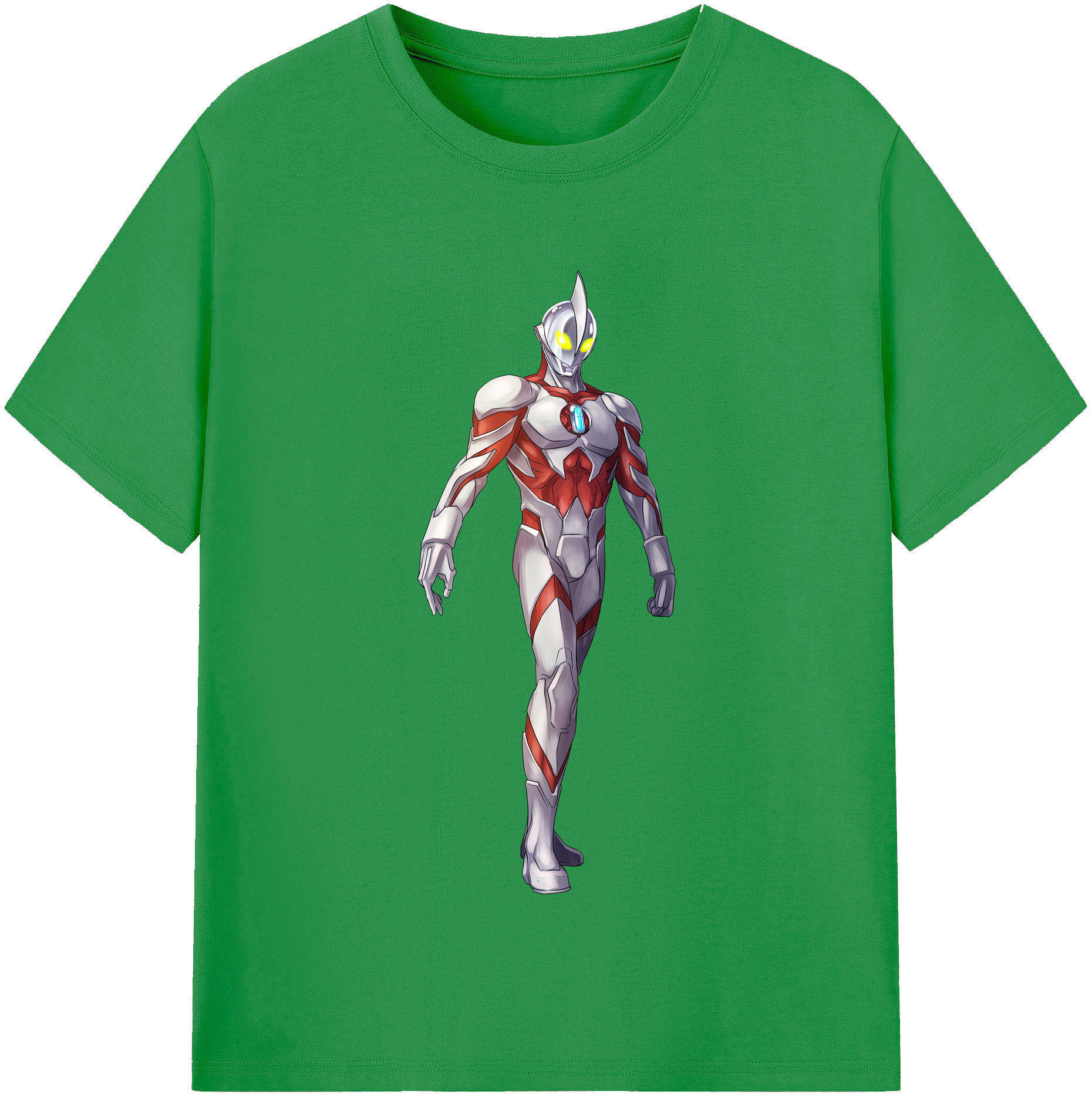 （画像用） ウルトラマン Ultraman レディースカジュアルプリントTシャツ（綿100％）