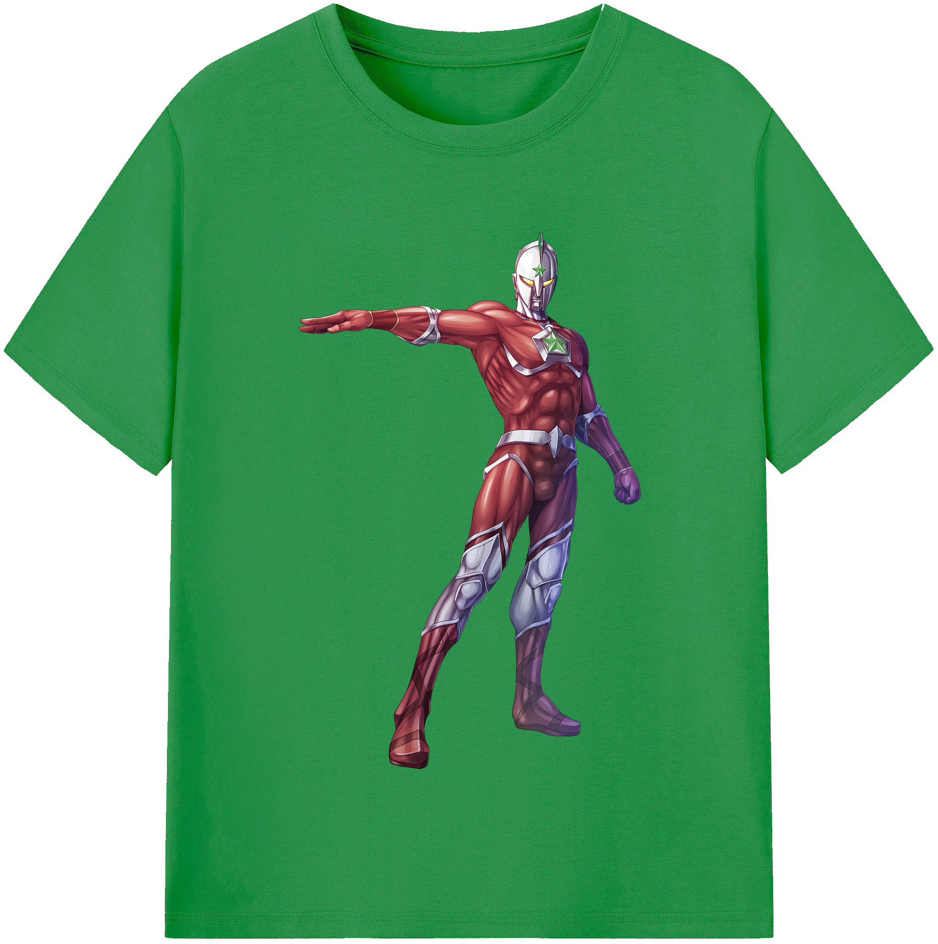（画像用） ウルトラマン Ultraman レディースカジュアルプリントTシャツ（綿100％）