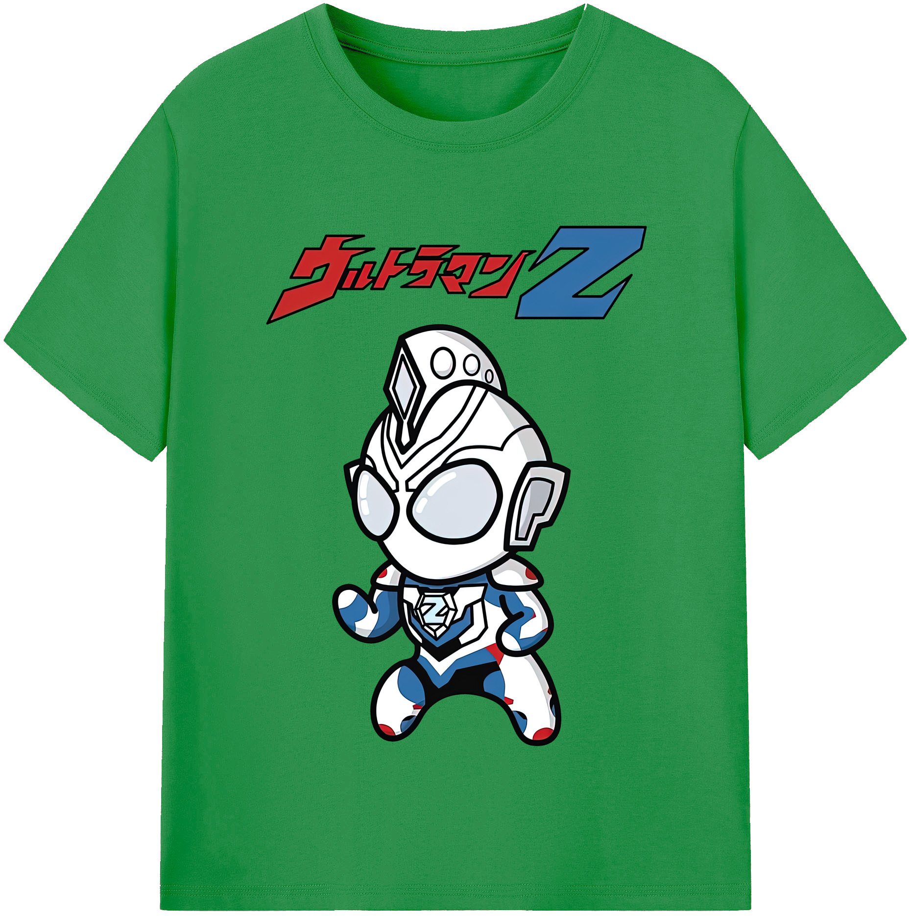 （画像用） ウルトラマン Ultraman レディースカジュアルプリントTシャツ（綿100％）