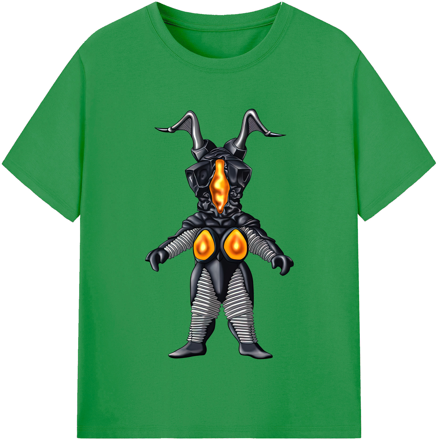 （画像用） ウルトラマン Ultraman レディースカジュアルプリントTシャツ（綿100％）