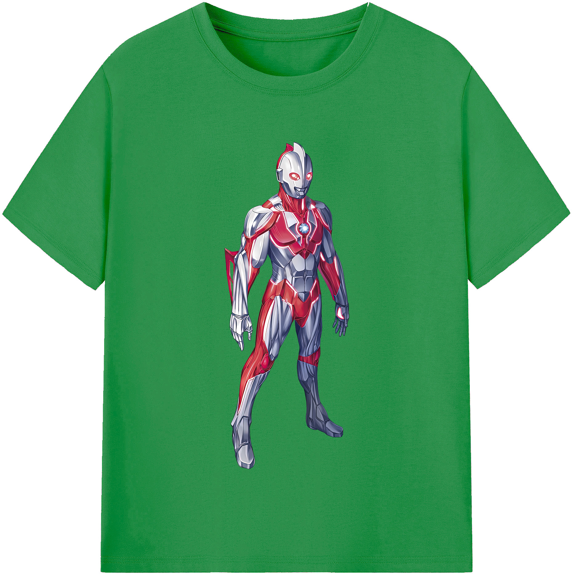 （画像用） ウルトラマン Ultraman レディースカジュアルプリントTシャツ（綿100％）