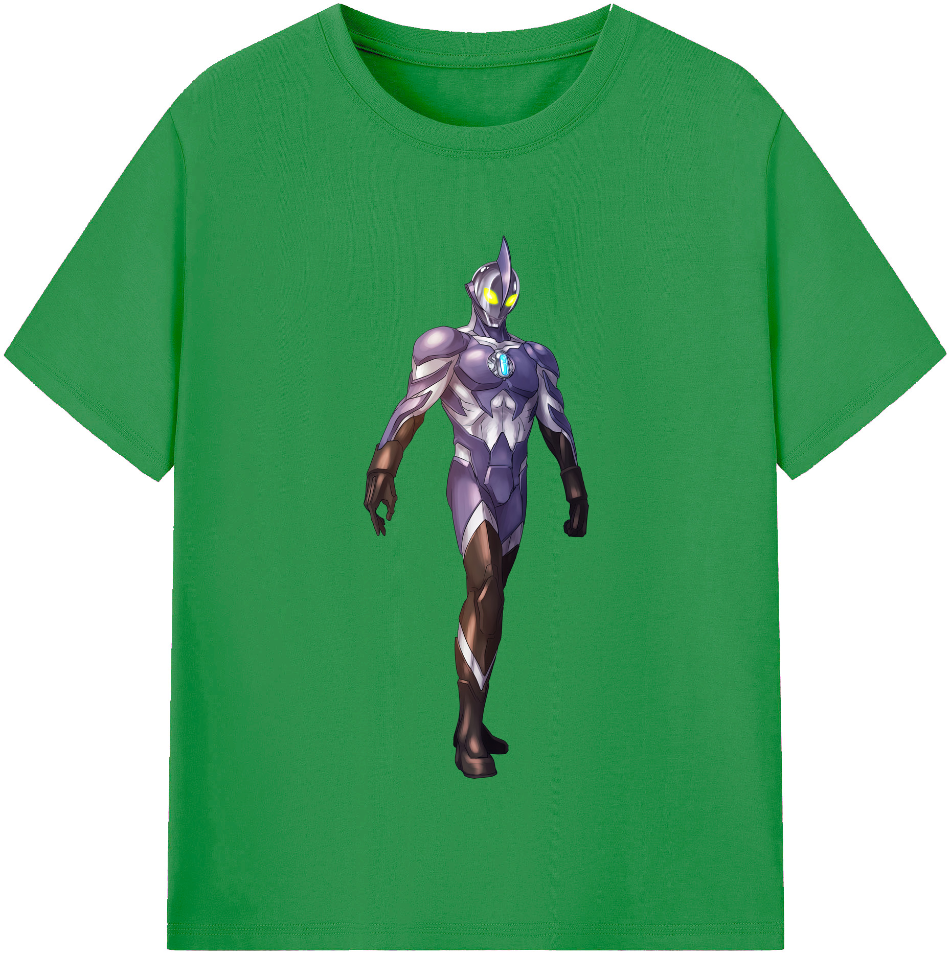 （画像用） ウルトラマン Ultraman レディースカジュアルプリントTシャツ（綿100％）