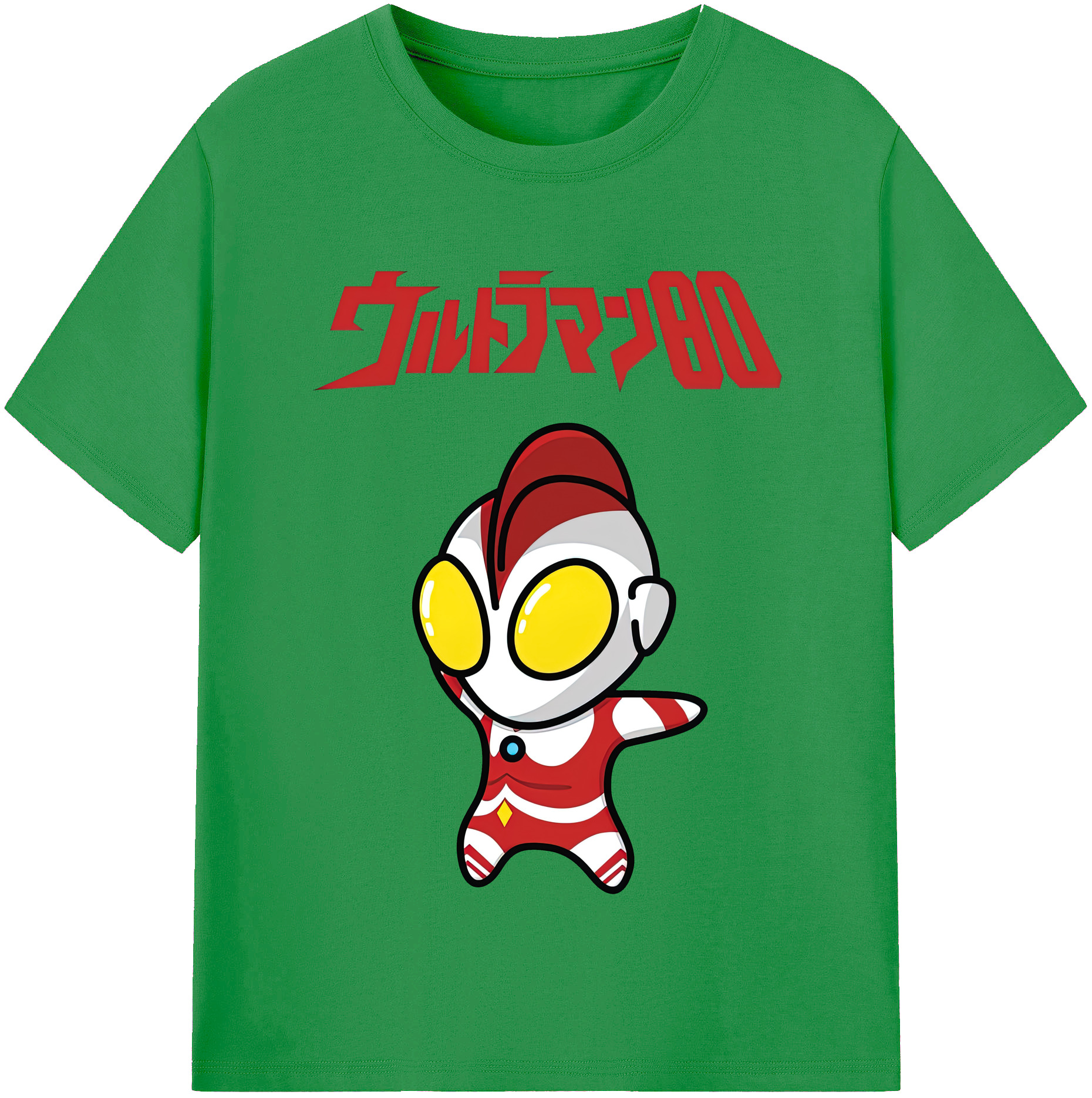 （画像用） ウルトラマン Ultraman レディースカジュアルプリントTシャツ（綿100％）