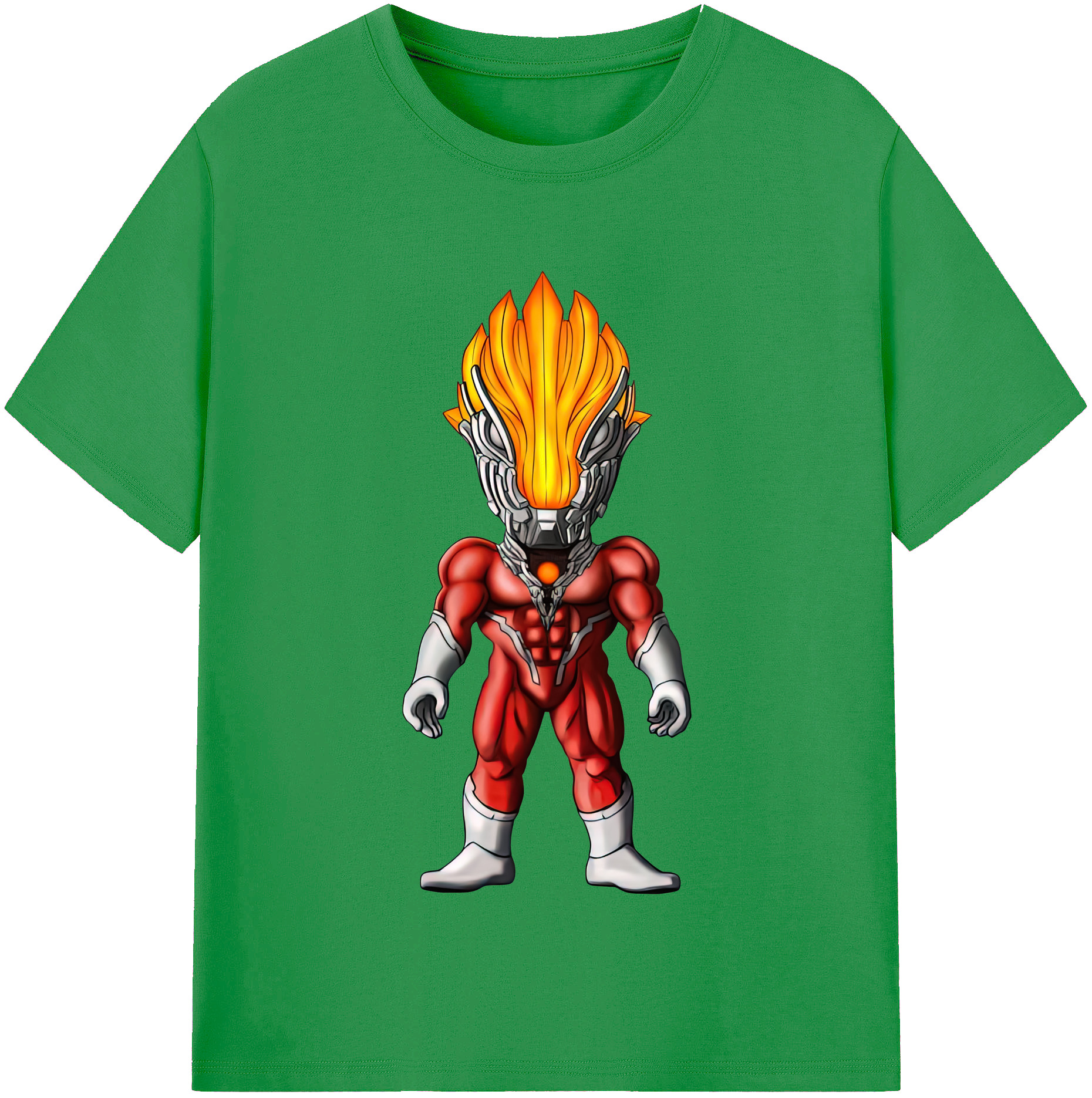 （画像用） ウルトラマン Ultraman レディースカジュアルプリントTシャツ（綿100％）