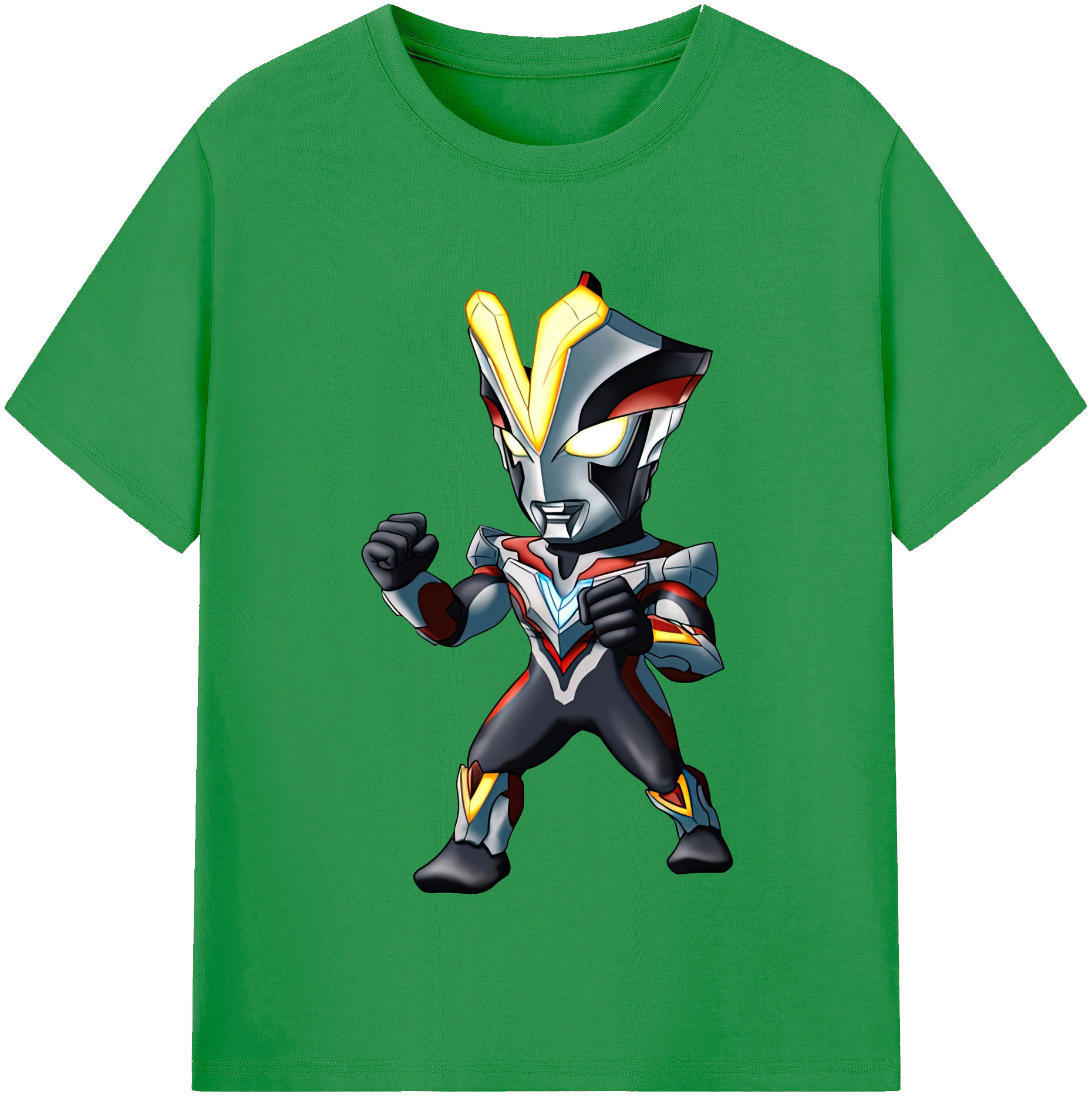 （画像用） ウルトラマン Ultraman レディースカジュアルプリントTシャツ（綿100％）