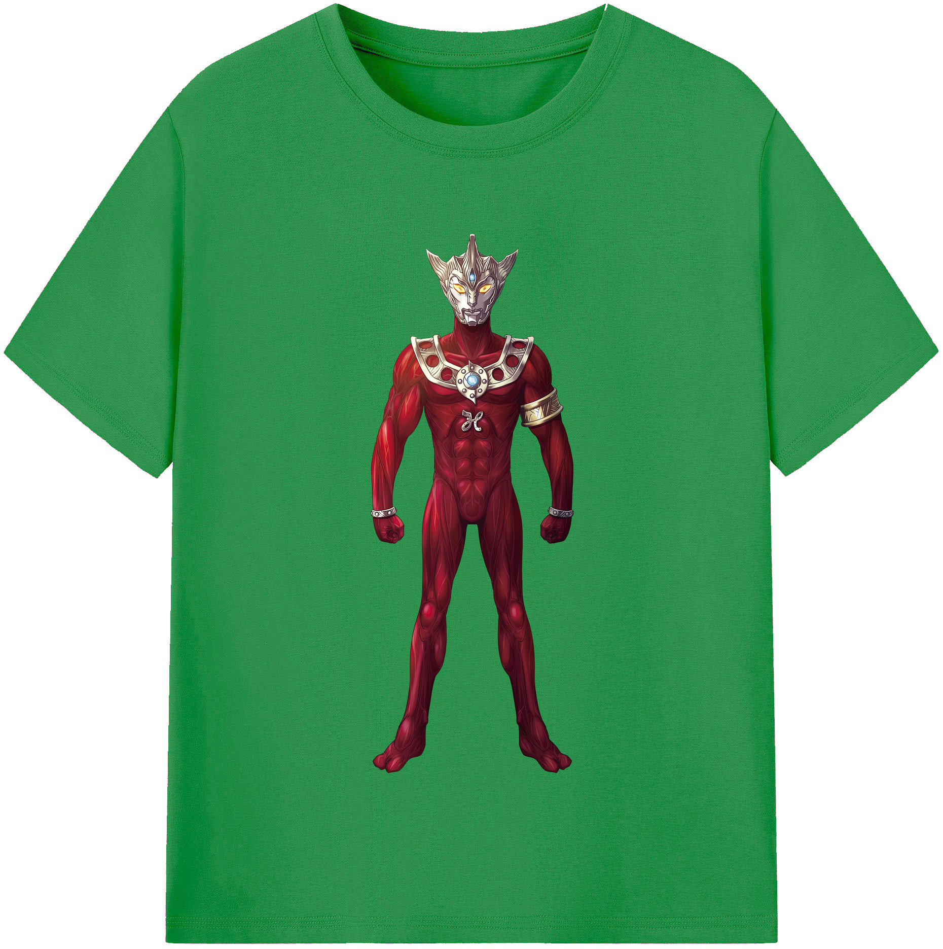 （画像用） ウルトラマン Ultraman レディースカジュアルプリントTシャツ（綿100％）
