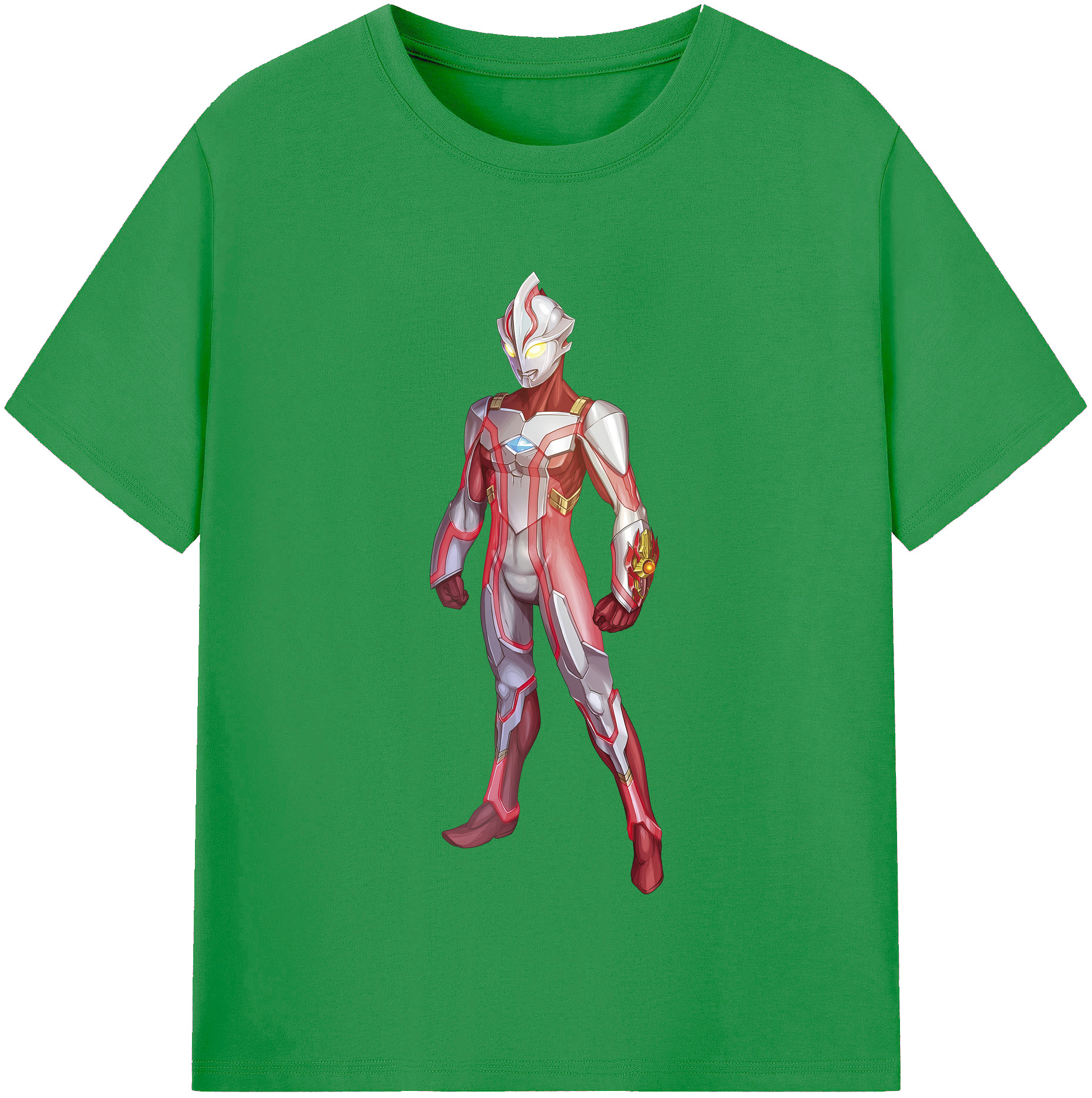 （画像用） ウルトラマン Ultraman レディースカジュアルプリントTシャツ（綿100％）
