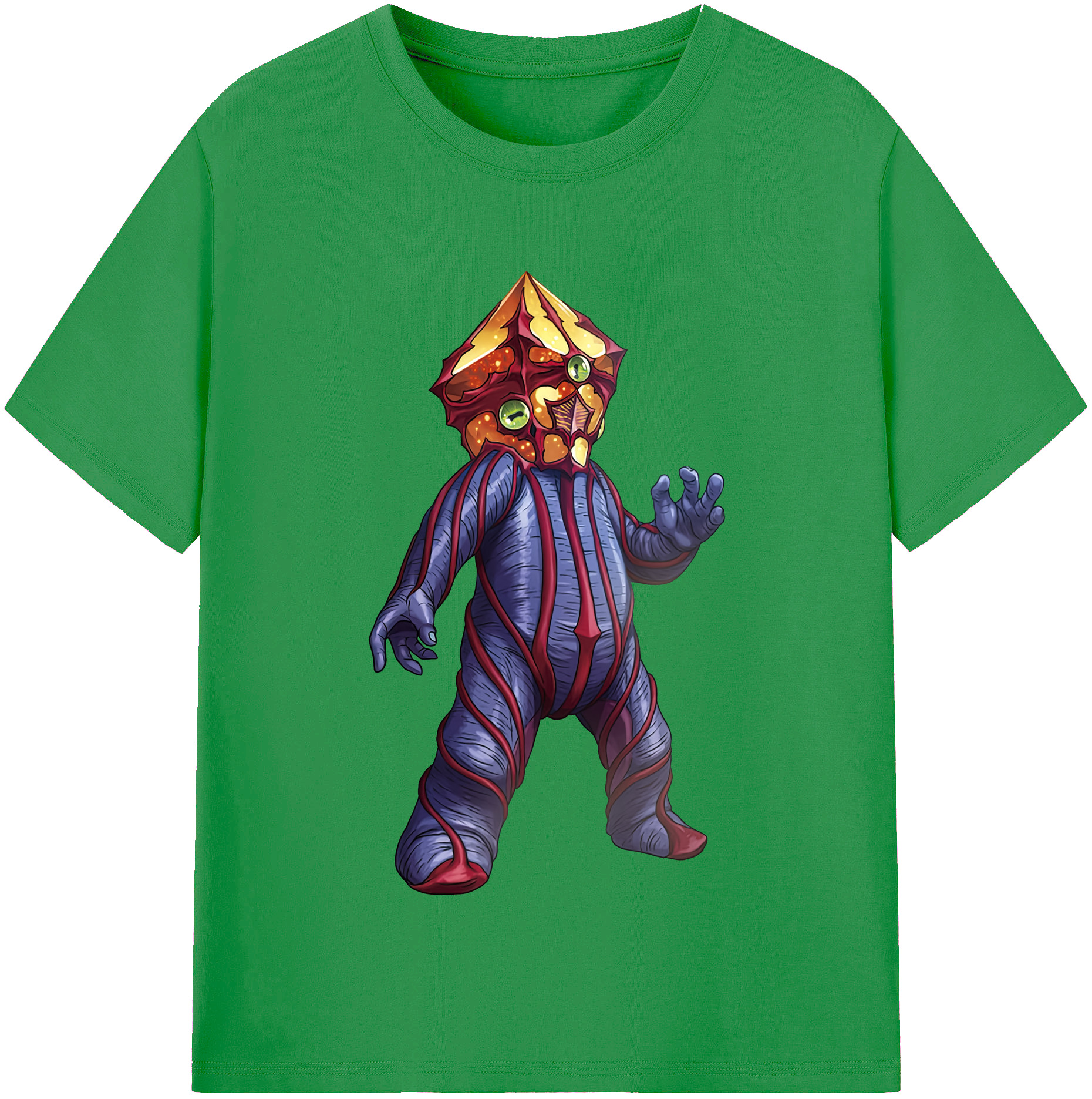 （画像用） ウルトラマン Ultraman レディースカジュアルプリントTシャツ（綿100％）