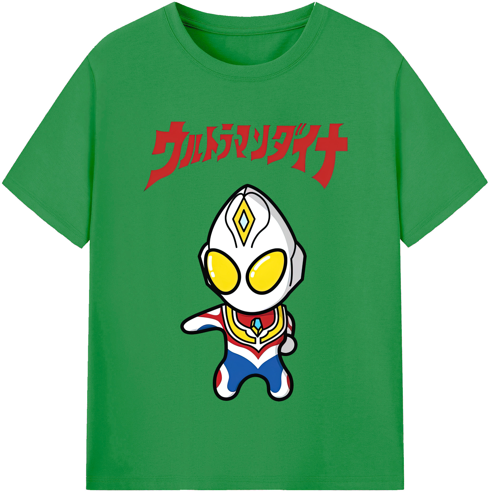 （画像用） ウルトラマン Ultraman レディースカジュアルプリントTシャツ（綿100％）