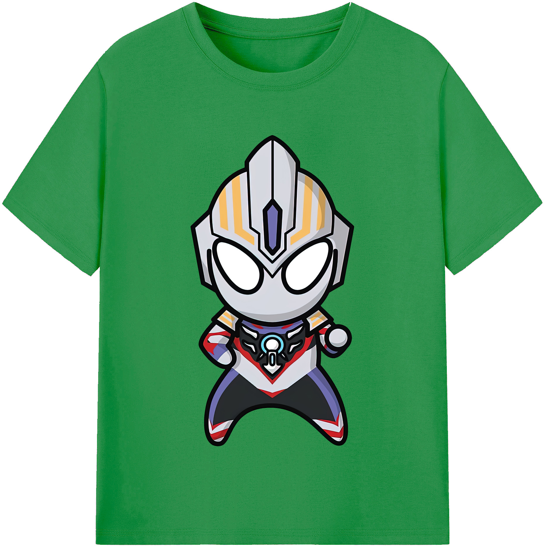 （画像用） ウルトラマン Ultraman レディースカジュアルプリントTシャツ（綿100％）