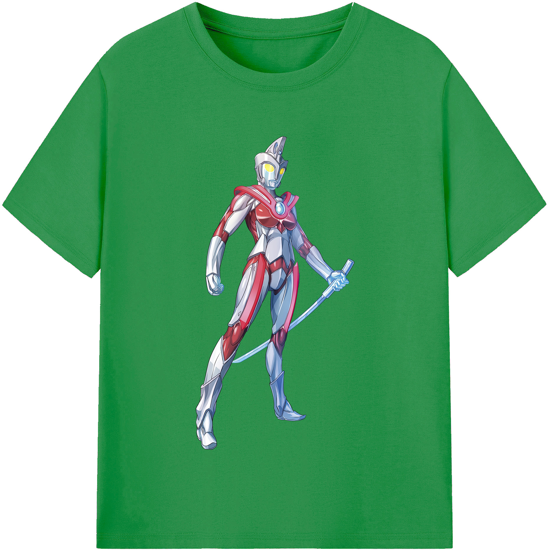 （画像用） ウルトラマン Ultraman レディースカジュアルプリントTシャツ（綿100％）