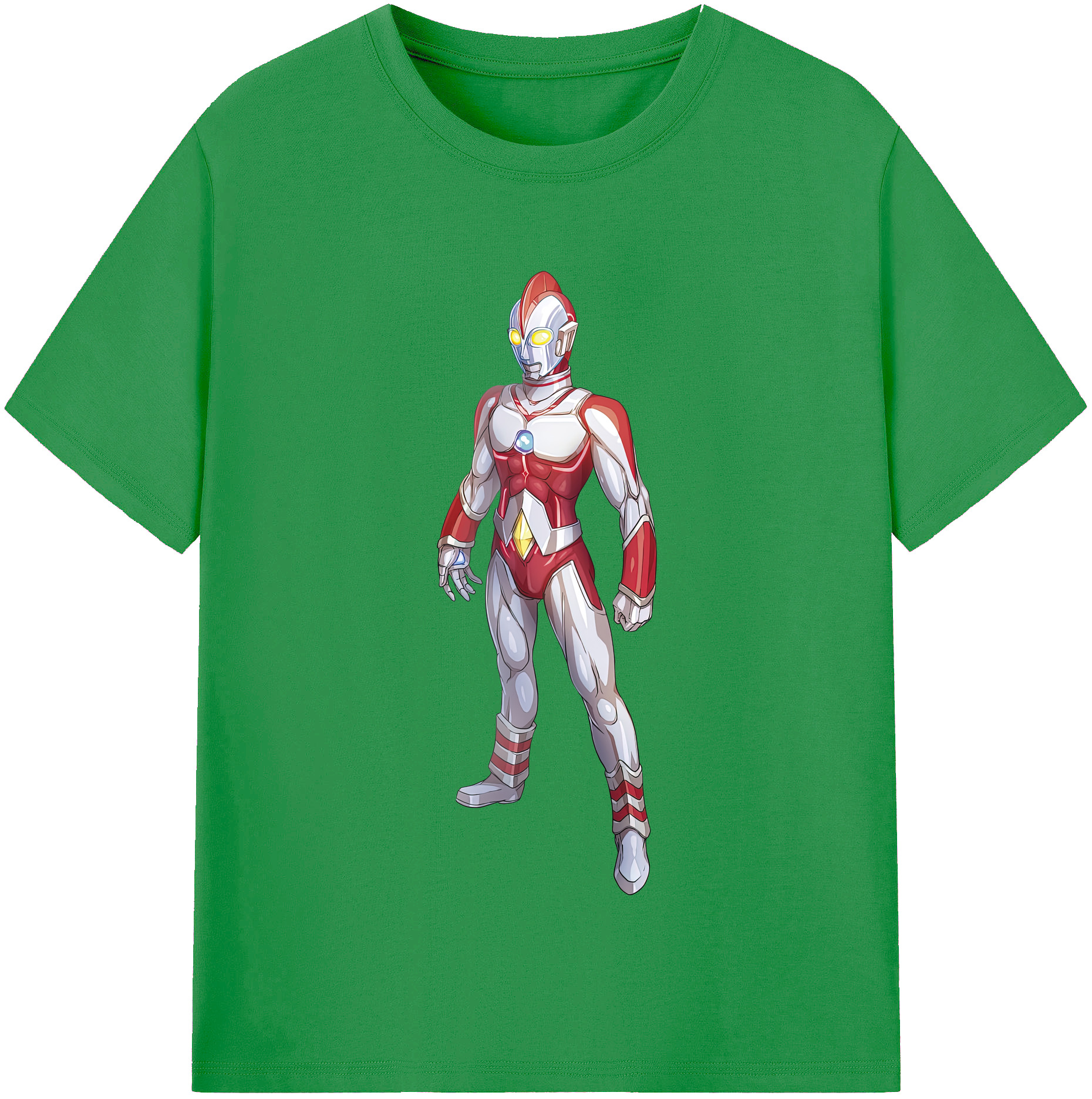 （画像用） ウルトラマン Ultraman レディースカジュアルプリントTシャツ（綿100％）