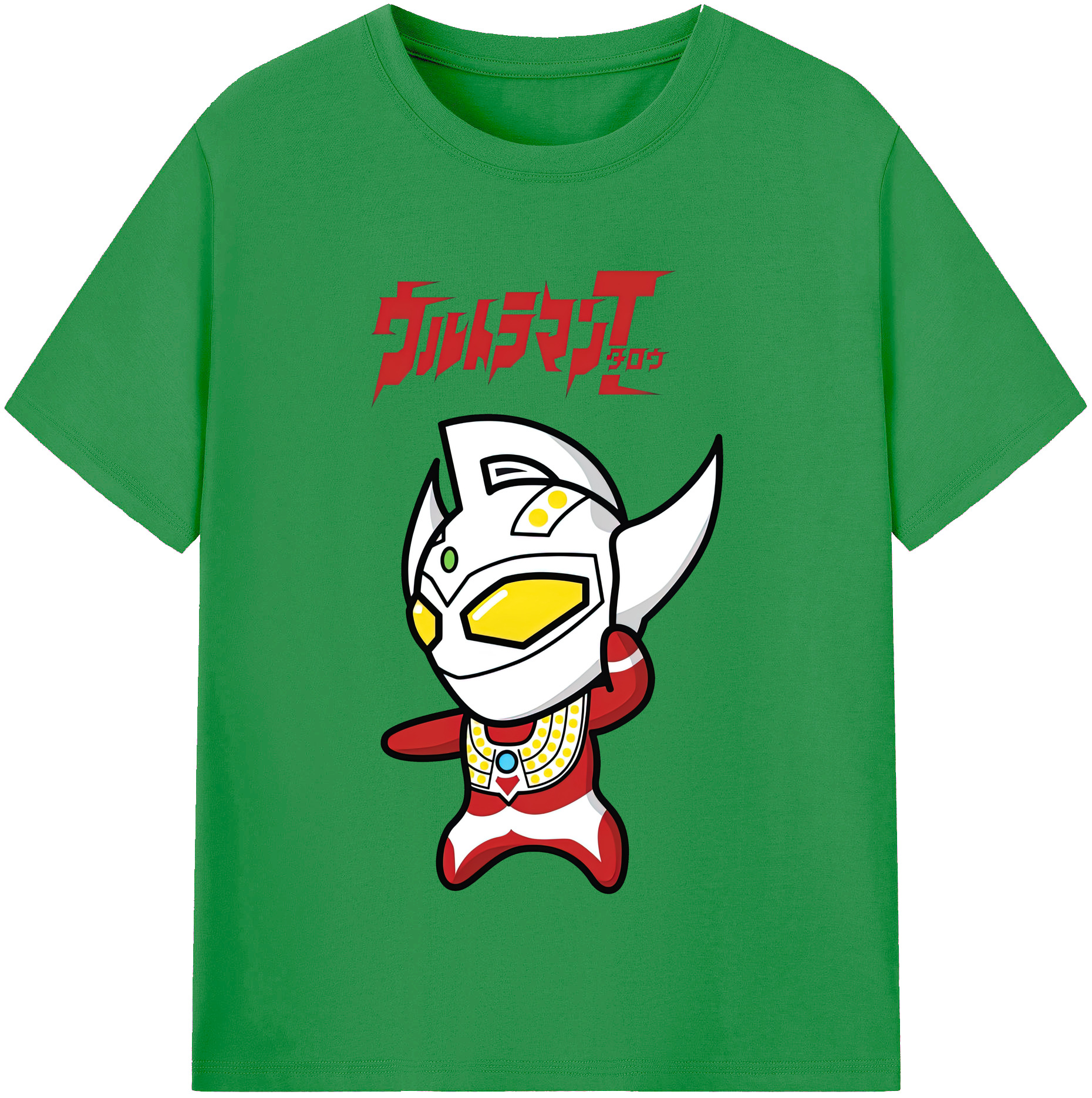 （画像用） ウルトラマン Ultraman レディースカジュアルプリントTシャツ（綿100％）