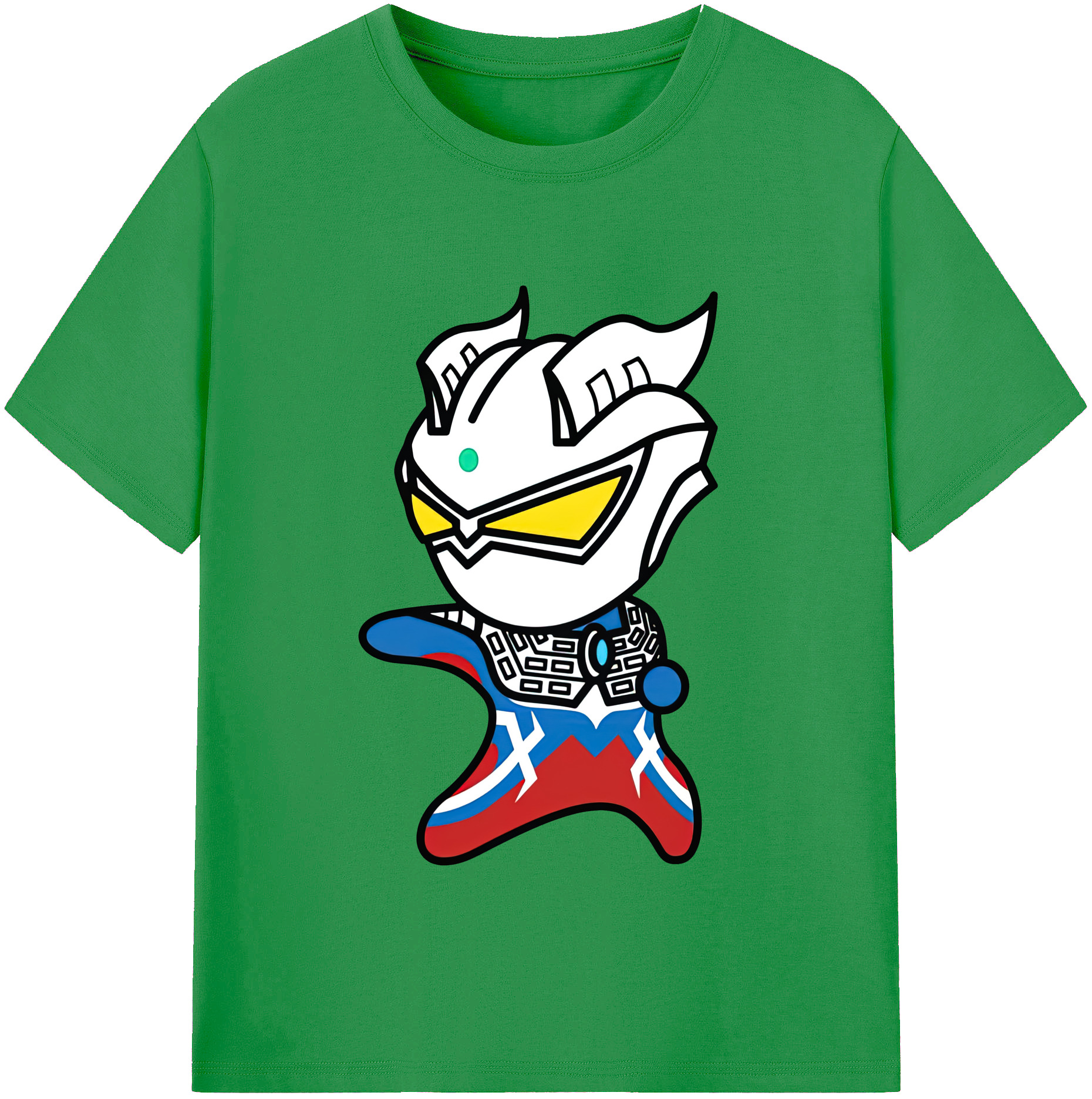（画像用） ウルトラマン Ultraman レディースカジュアルプリントTシャツ（綿100％）