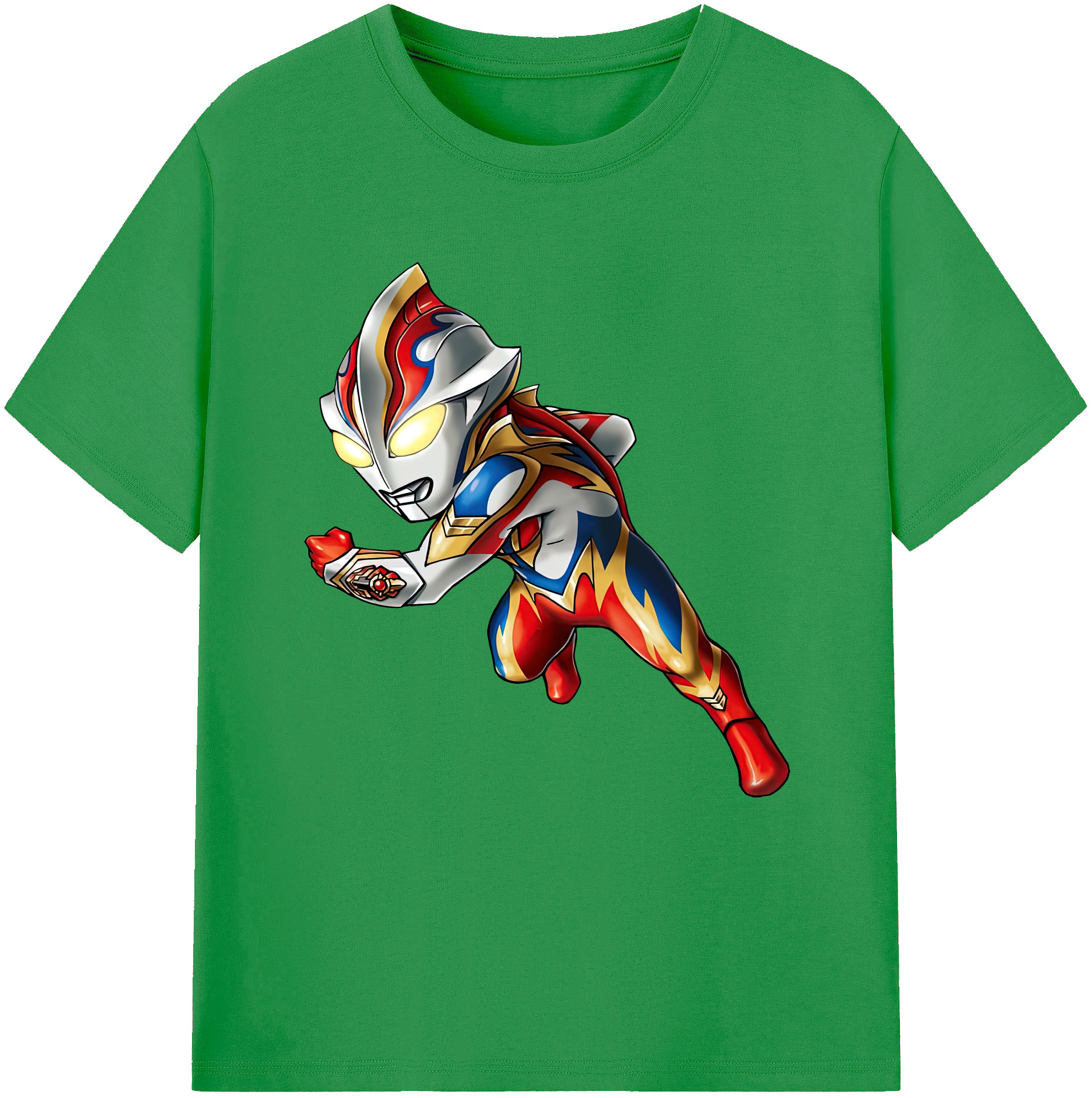 （画像用） ウルトラマン Ultraman レディースカジュアルプリントTシャツ（綿100％）