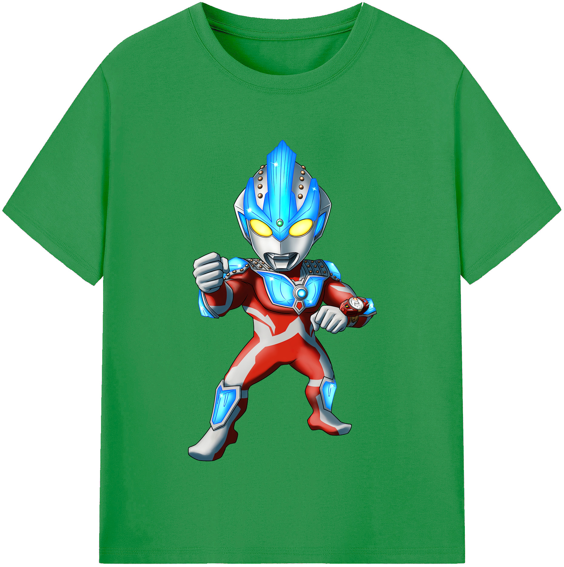（画像用） ウルトラマン Ultraman レディースカジュアルプリントTシャツ（綿100％）