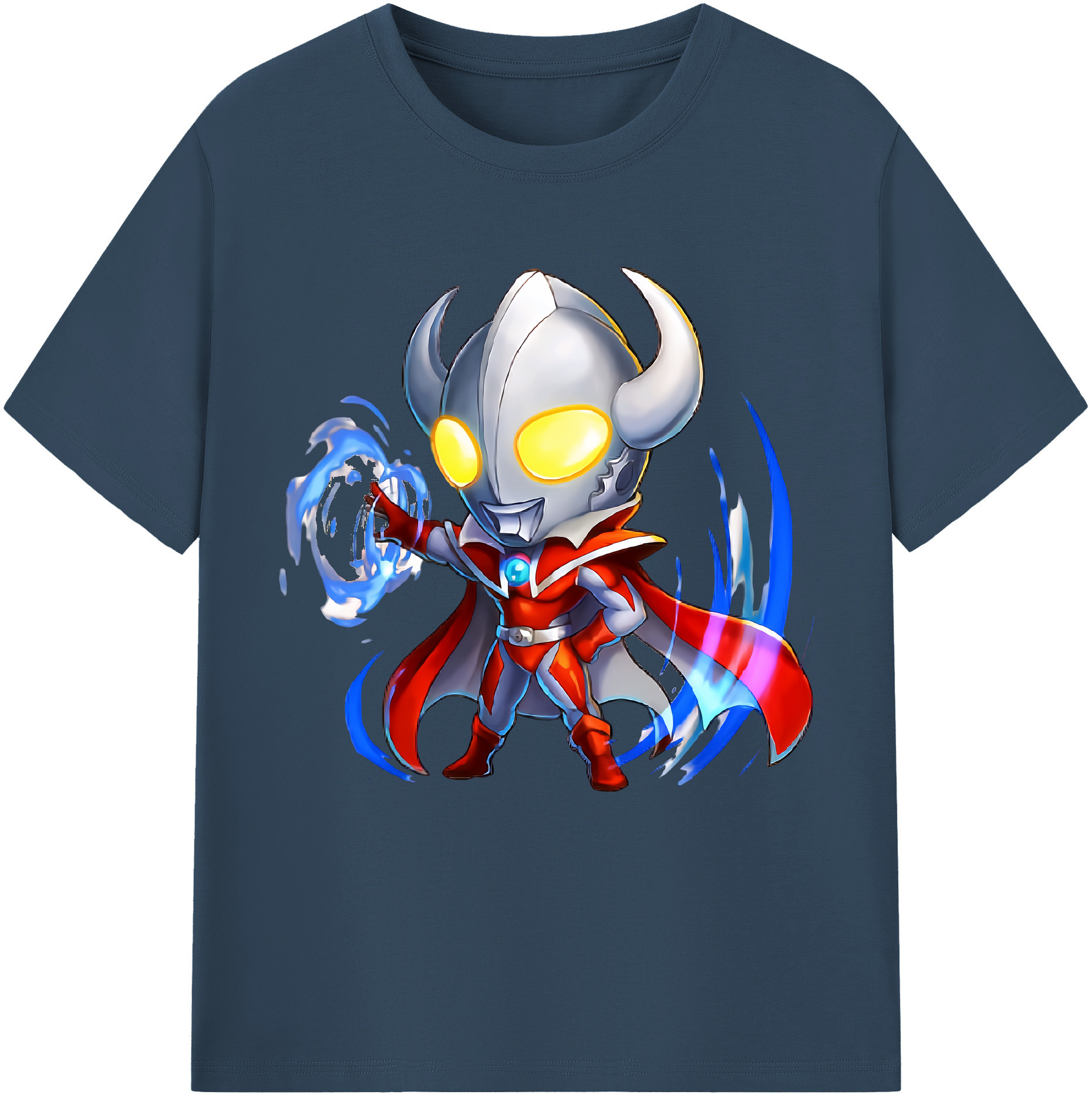 （画像用） ウルトラマン Ultraman レディースカジュアルプリントTシャツ（綿100％）