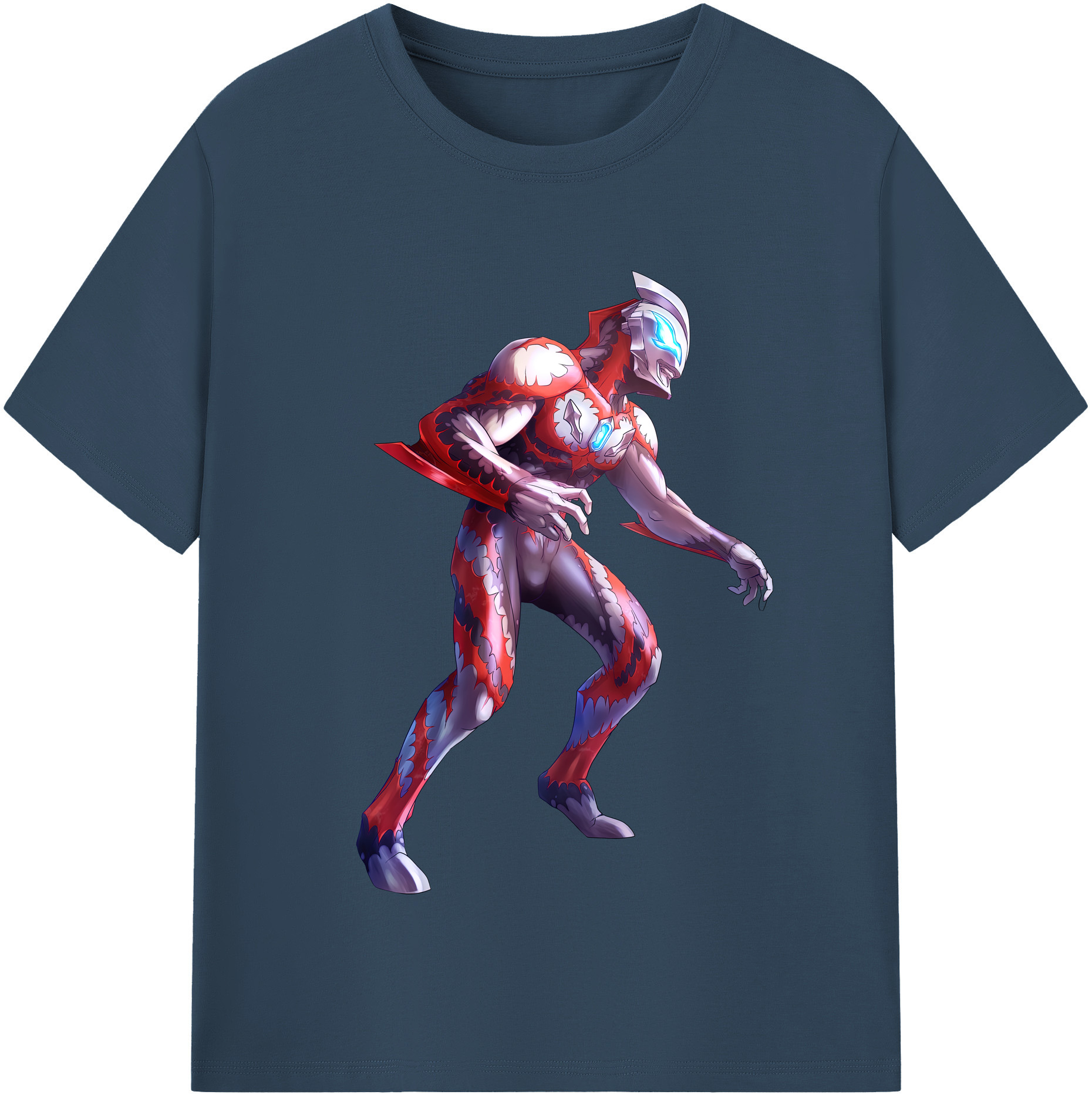 （画像用） ウルトラマン Ultraman レディースカジュアルプリントTシャツ（綿100％）