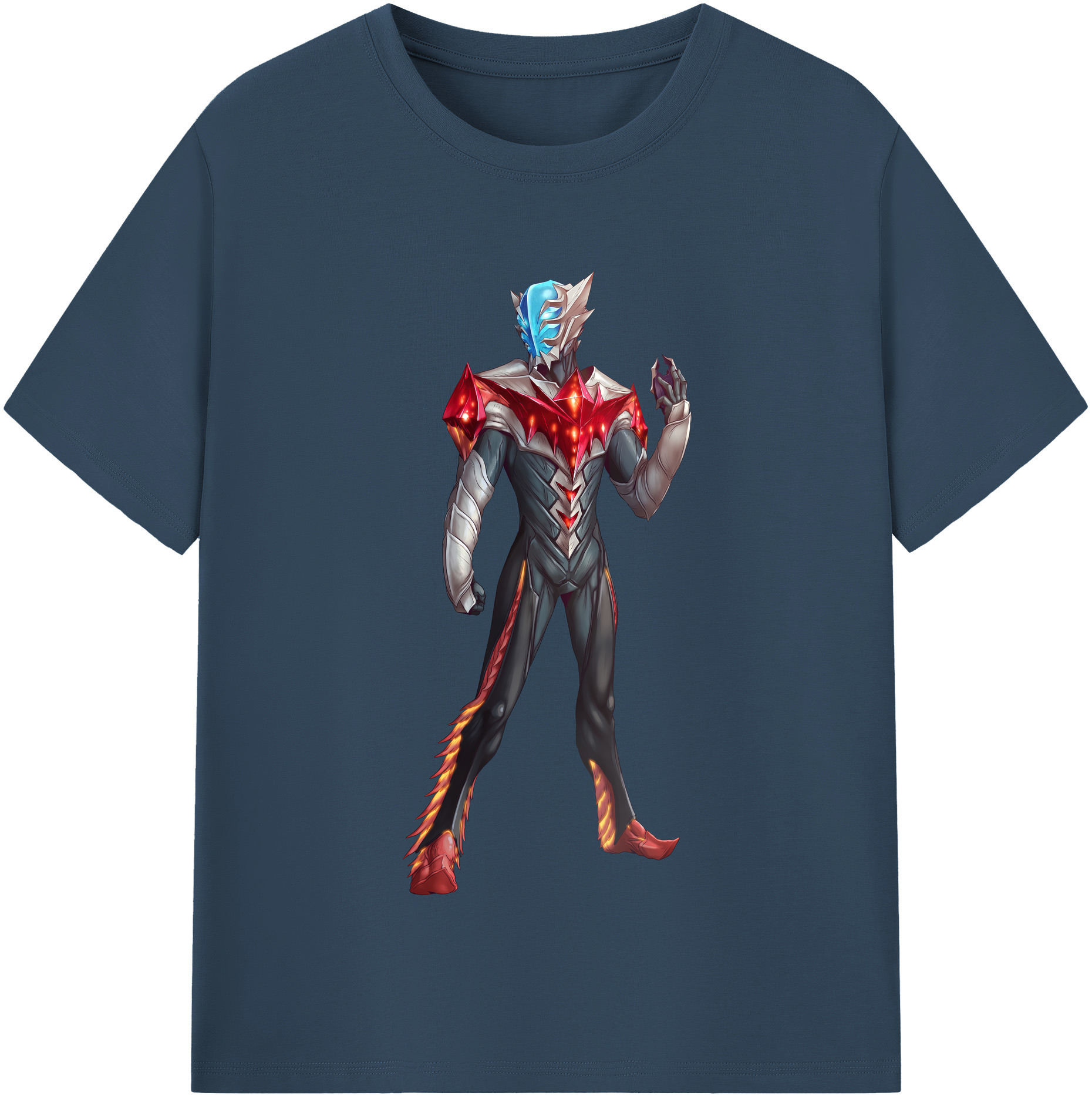 （画像用） ウルトラマン Ultraman レディースカジュアルプリントTシャツ（綿100％）