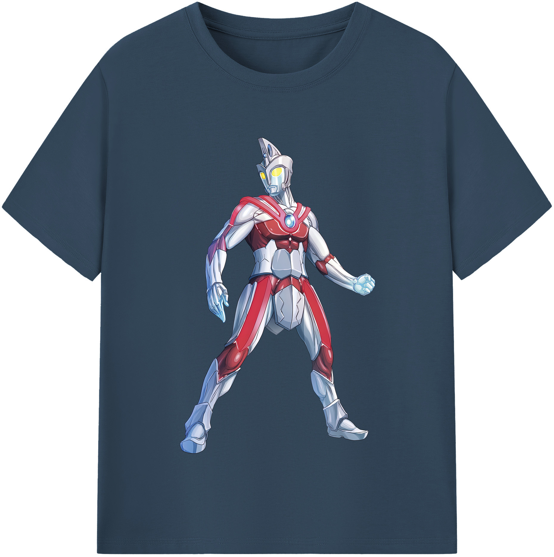 （画像用） ウルトラマン Ultraman レディースカジュアルプリントTシャツ（綿100％）