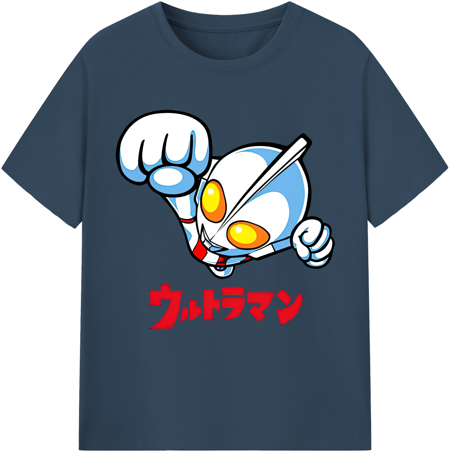 （画像用） ウルトラマン Ultraman レディースカジュアルプリントTシャツ（綿100％）