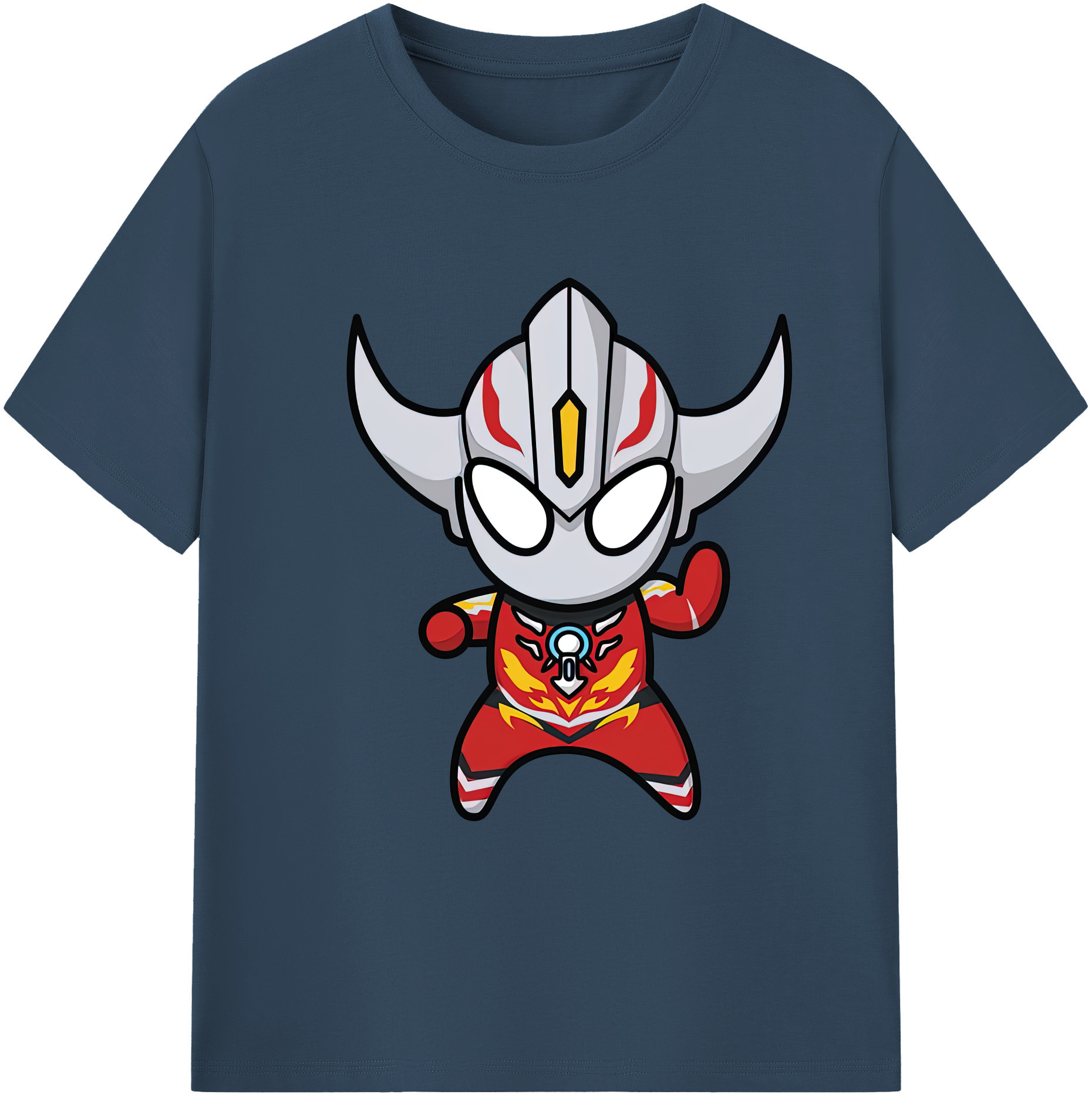 （画像用） ウルトラマン Ultraman レディースカジュアルプリントTシャツ（綿100％）